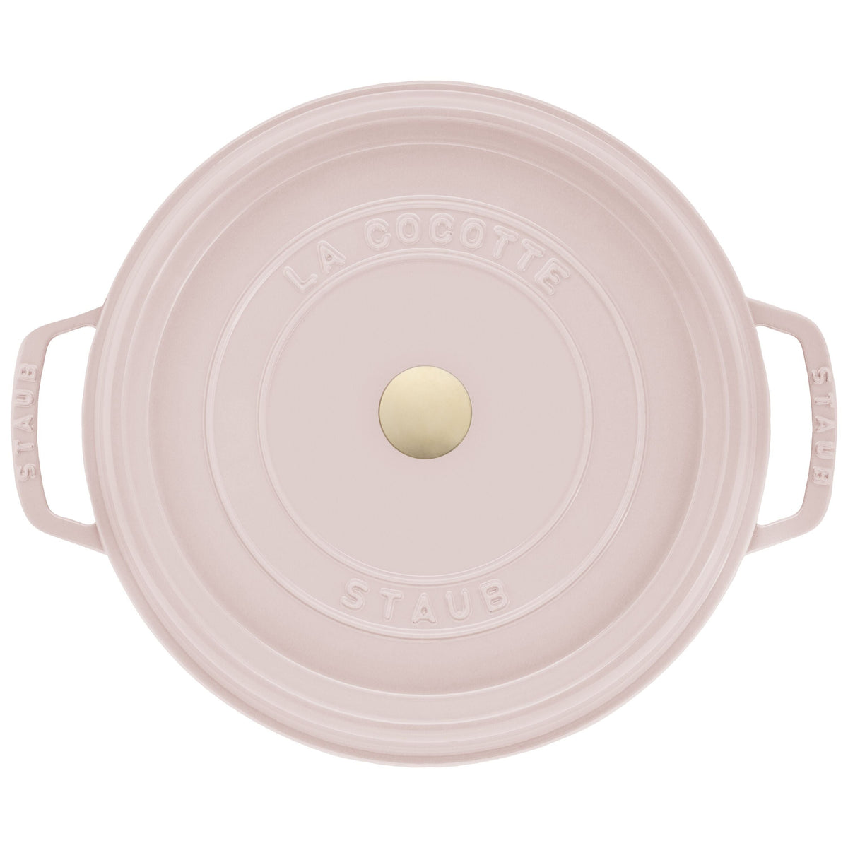 STAUB La Cocotte 6.75L Cast Iron Round - Sorbet Rose-Dutch Ovens-DECOROLALA