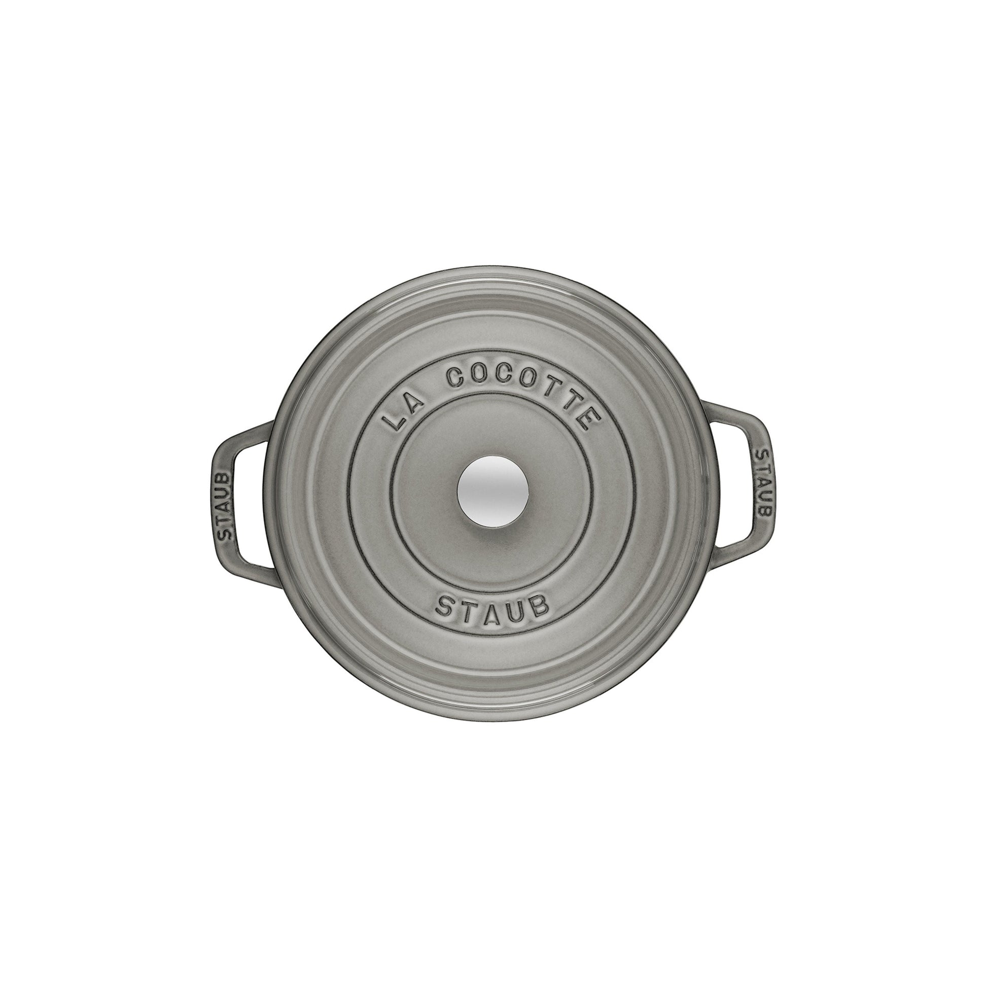 STAUB La Cocotte 6.75L Round Dutch Oven - Graphite-Cookware-DECOROLALA