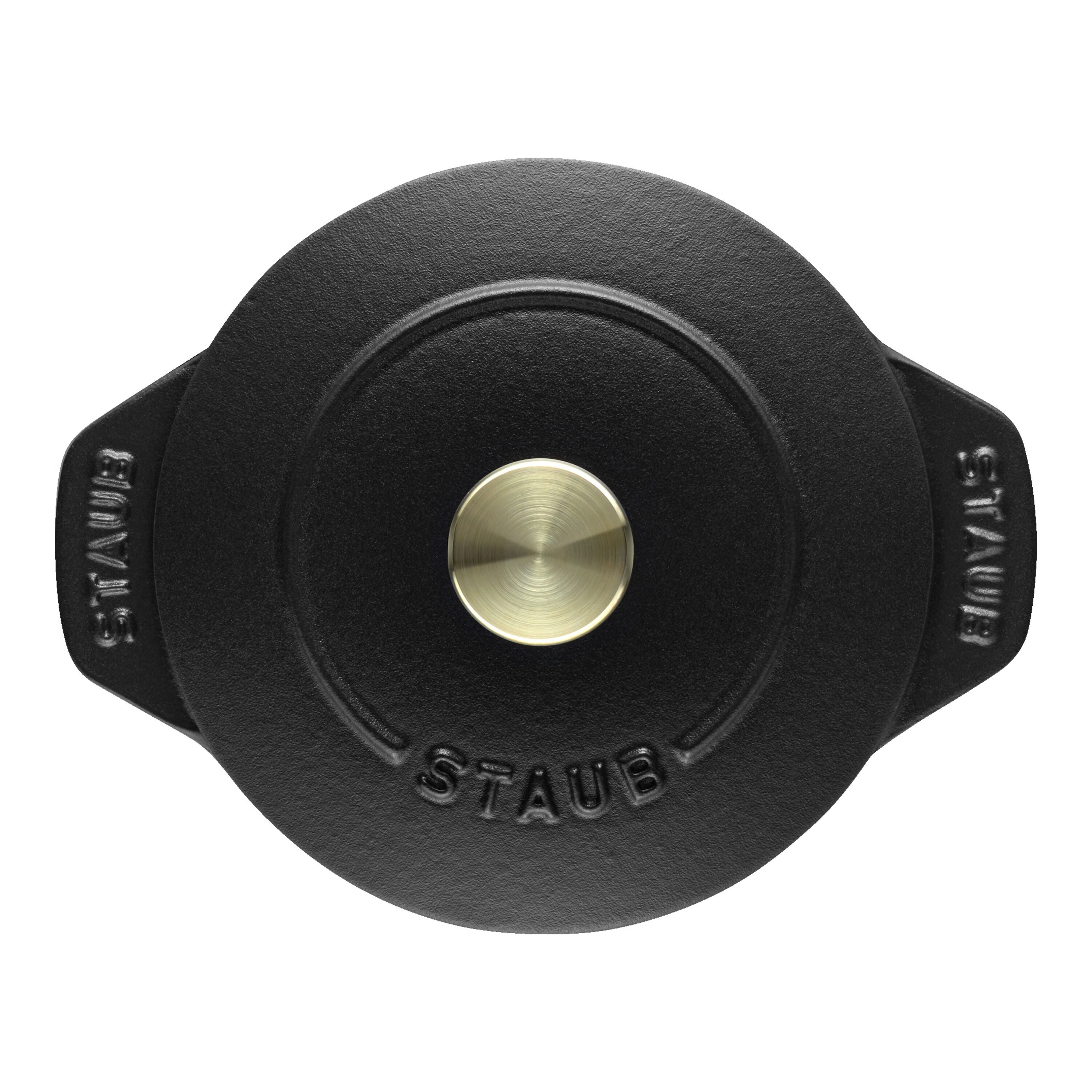 STAUB La Cocotte 725 mL Cast Iron Round Rice Cocotte, Black-Cookware-DECOROLALA