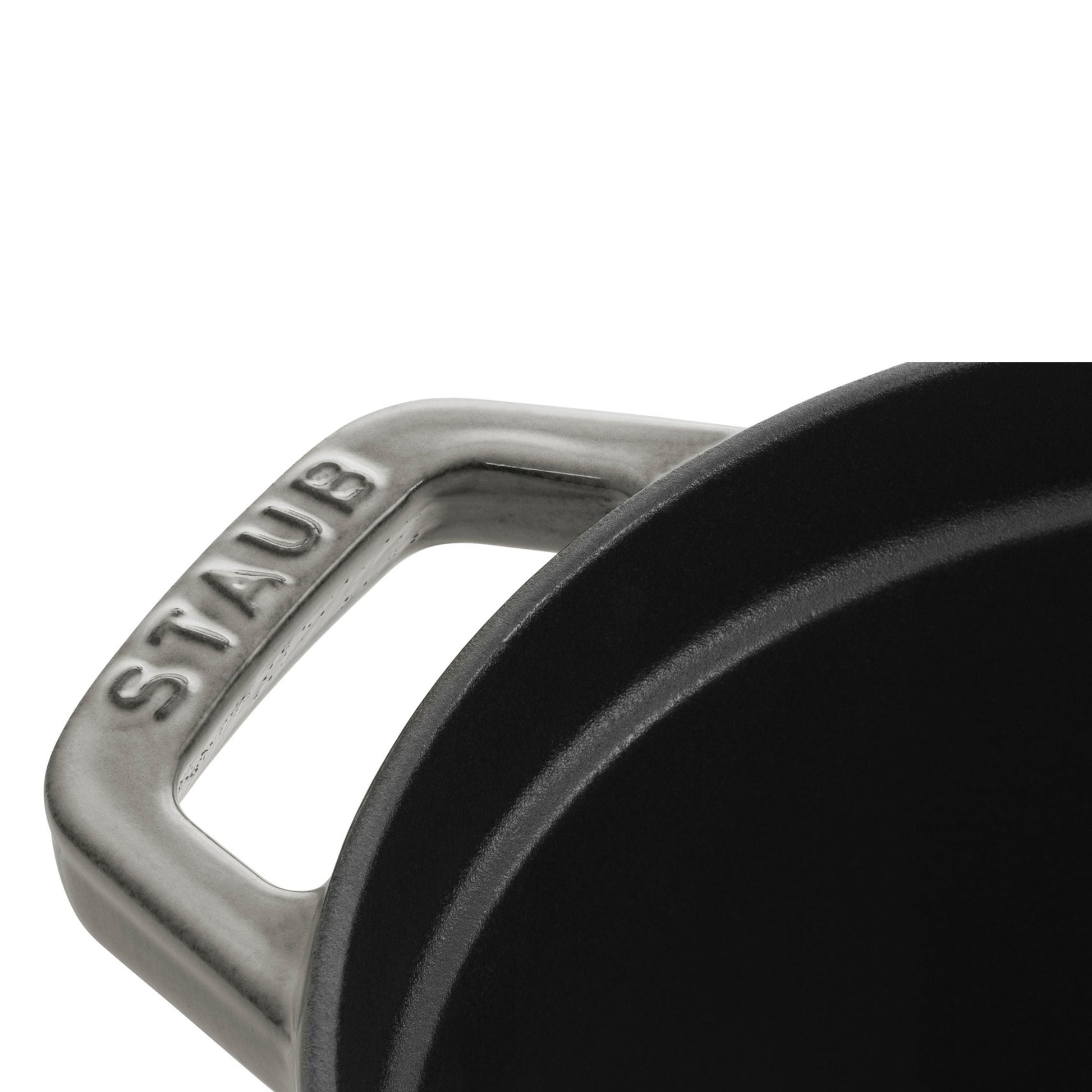 STAUB La Cocotte 8L Cast Iron Oval Graphite Grey-Cookware-DECOROLALA