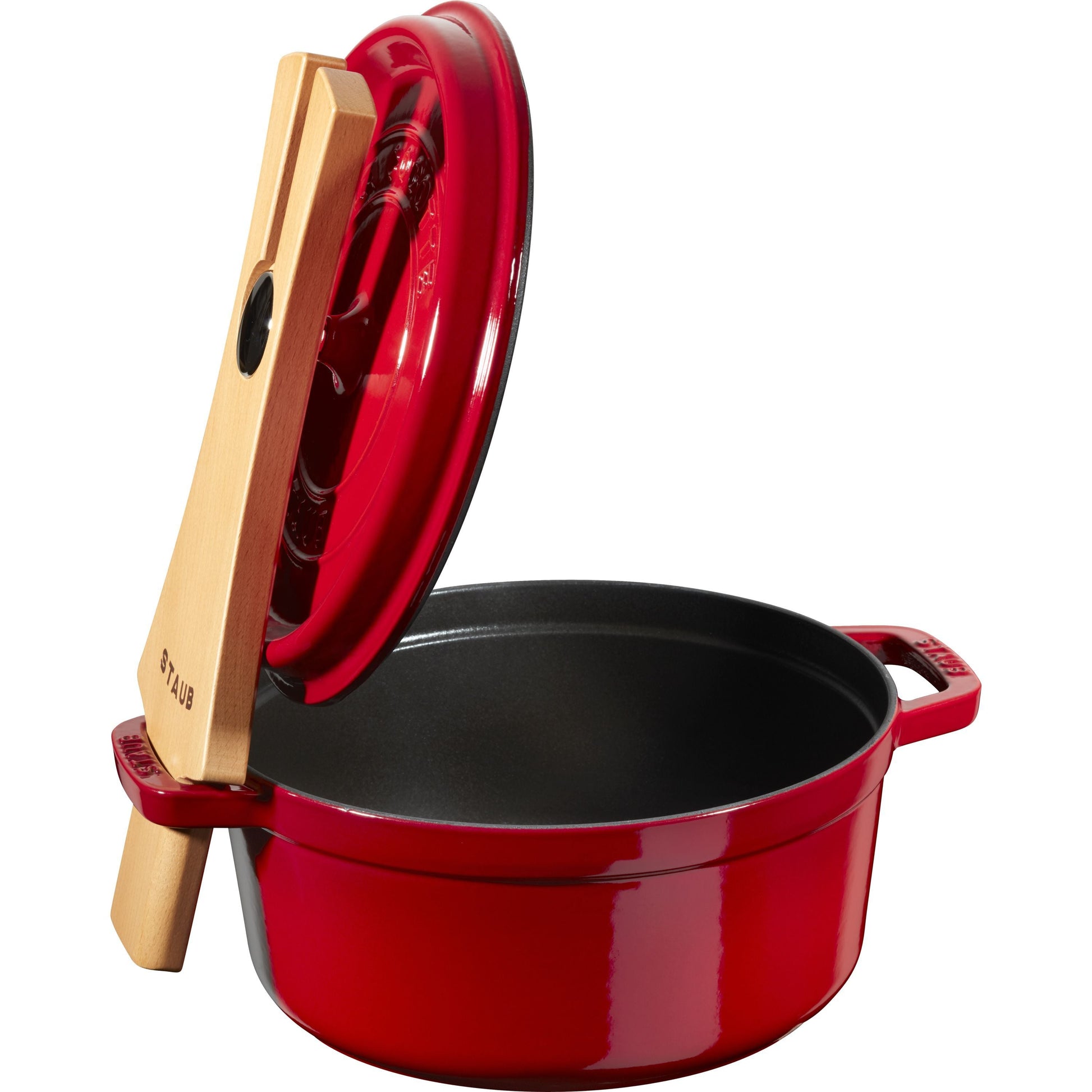 STAUB Lid Holder Beech-SautŽ Pan-DECOROLALA