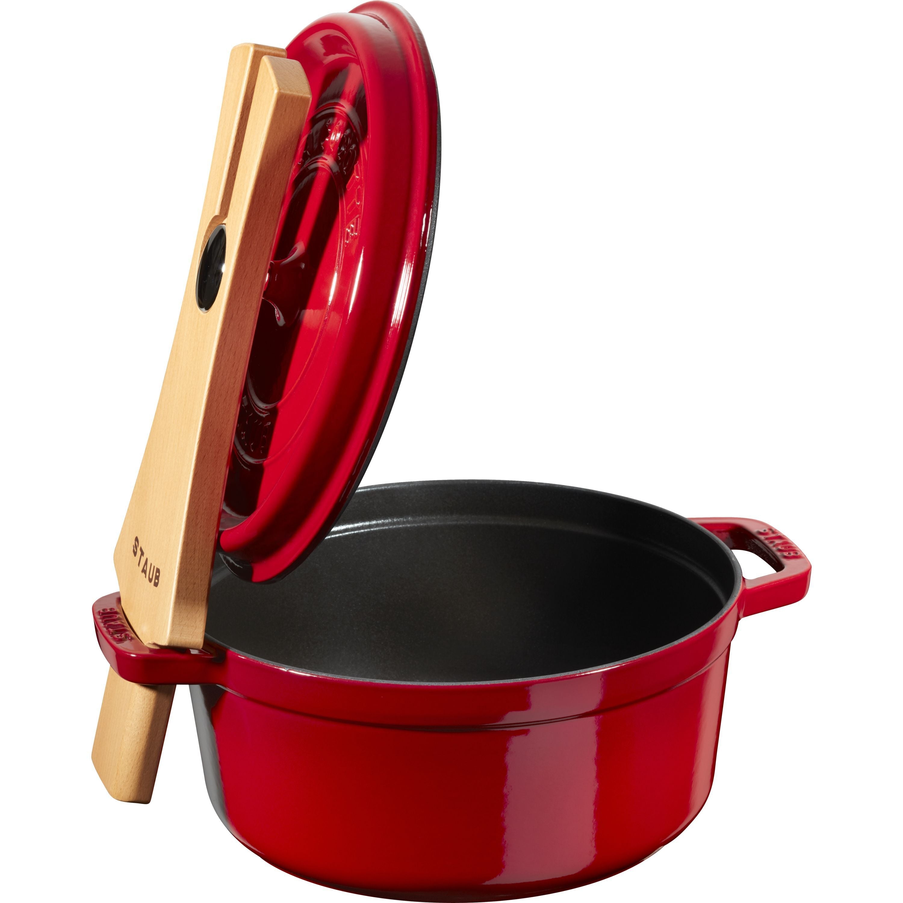 STAUB Lid Holder Beech-SautŽ Pan-DECOROLALA