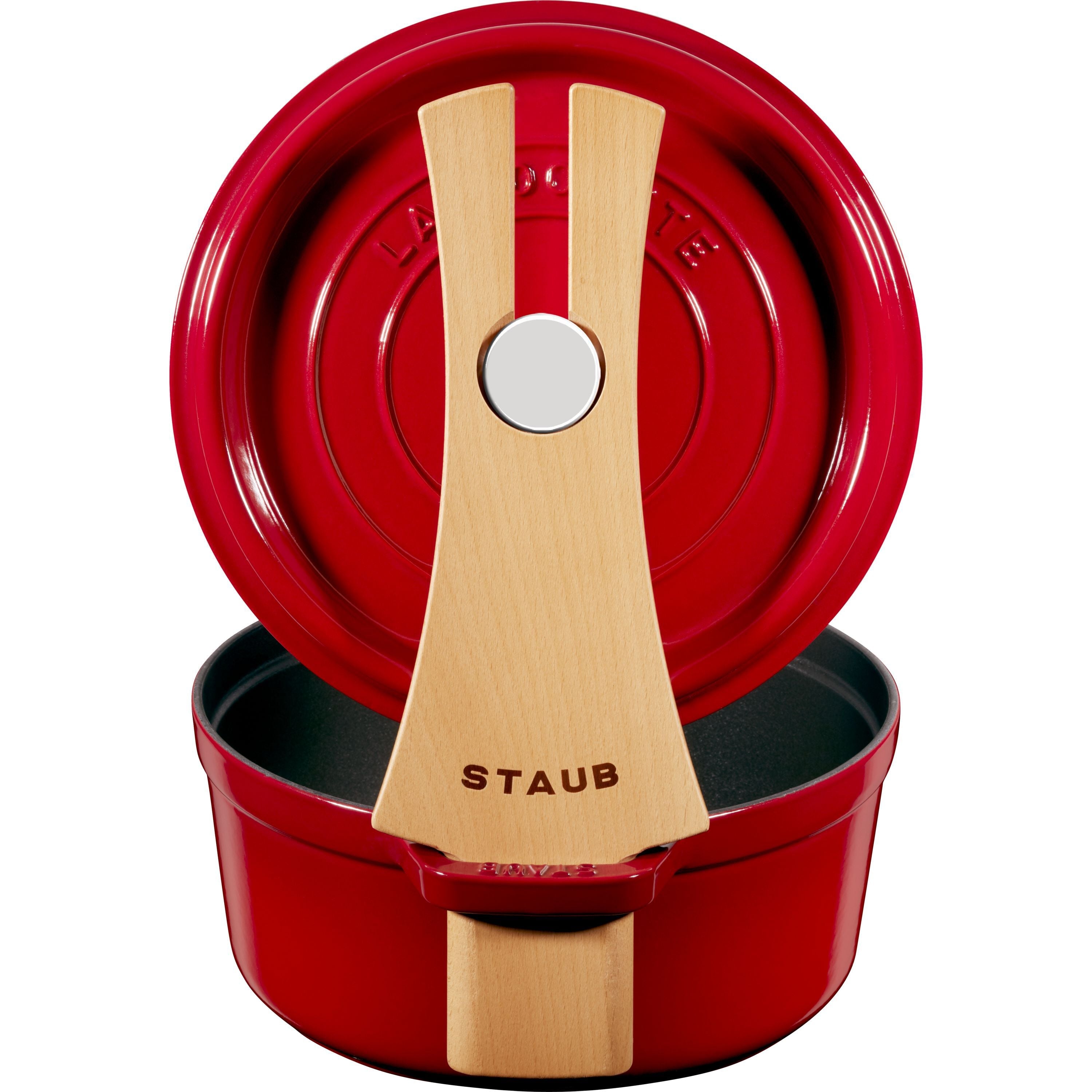 STAUB Lid Holder Beech-SautŽ Pan-DECOROLALA