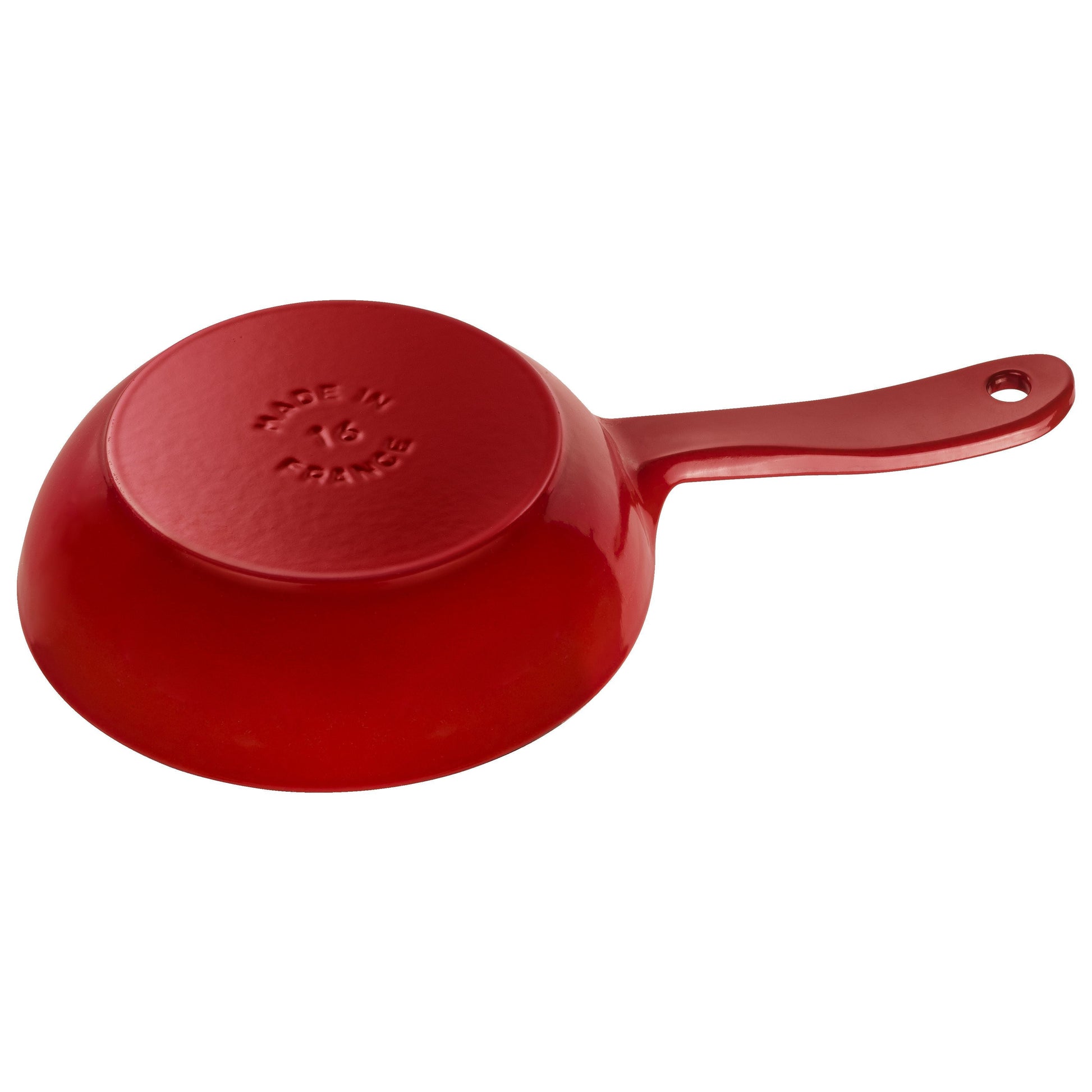 STAUB Pans 16 cm / 6.5 inch Cast Iron Frying Pan, Cherry-6.5 Inch-DECOROLALA