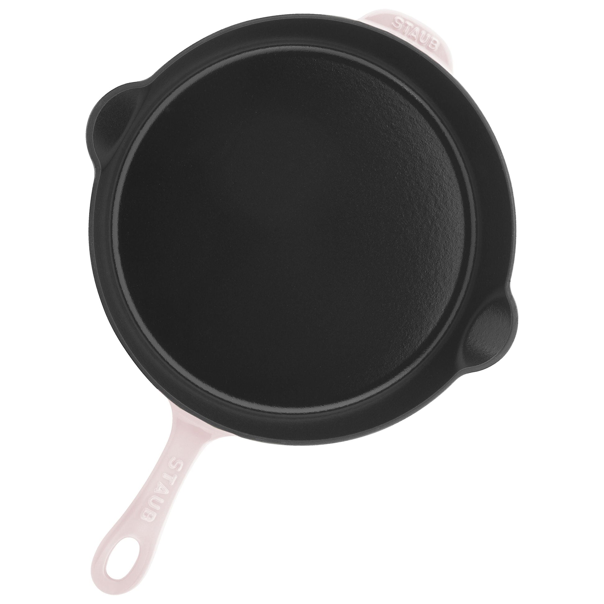 STAUB Pans 22 cm / 8.5 inch Cast Iron Traditional Deep Frypan, Sorbet Rose-Cast Iron-DECOROLALA