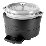 STAUB Precision Induction Multi Cooker, Black-Kitchen Applianc-DECOROLALA