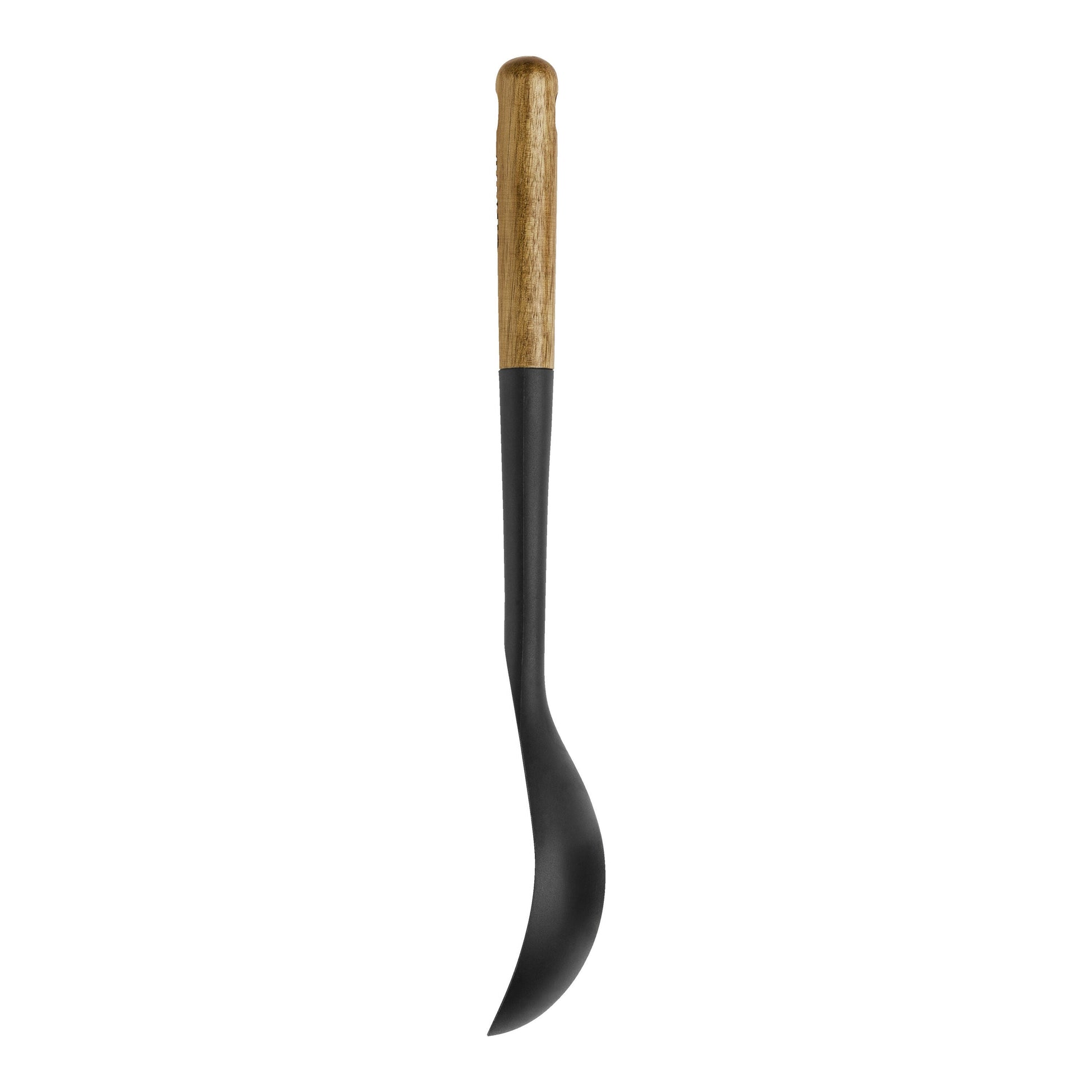 STAUB Serving Spoon Silicone 31cm Black-Spoon-DECOROLALA