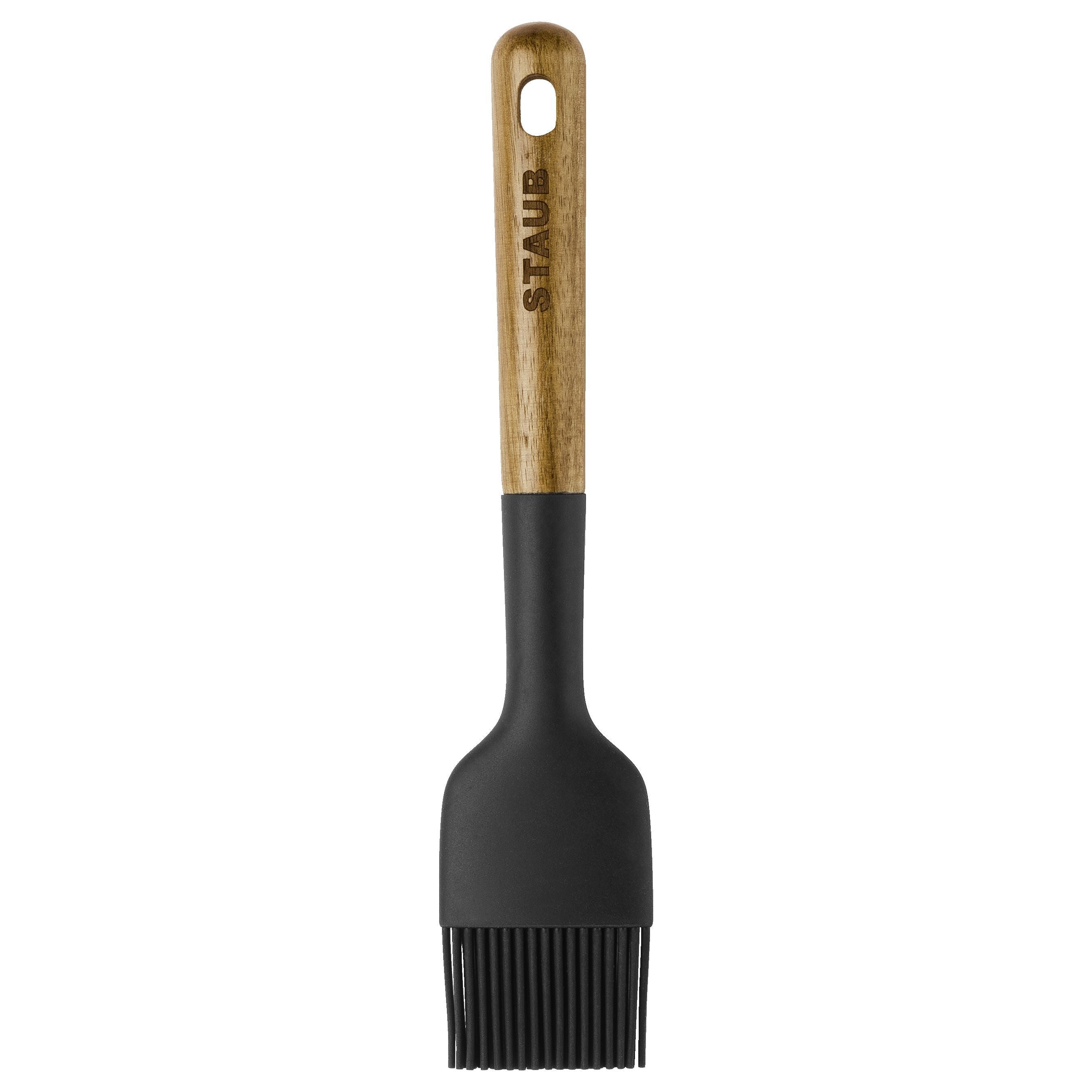 STAUB Silicone Pastry Brush 22cm Black-Basting Brush-DECOROLALA