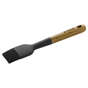 STAUB Silicone Pastry Brush 22cm Black-Basting Brush-DECOROLALA
