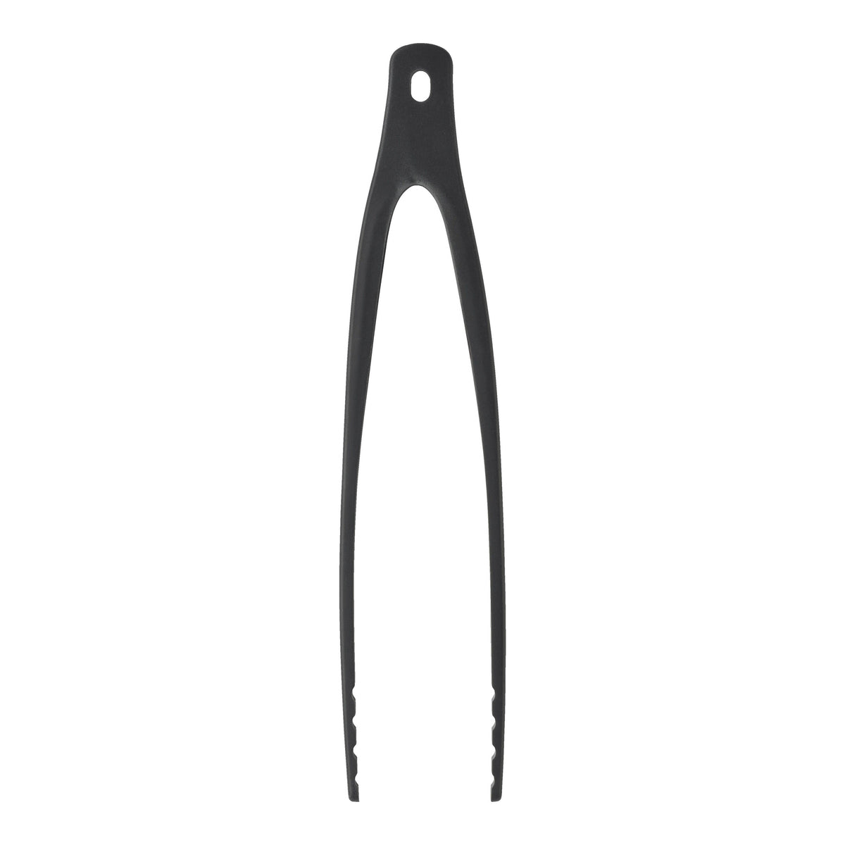 STAUB Silicone Tongs 31cm - Black-Kitchen Tongs-DECOROLALA