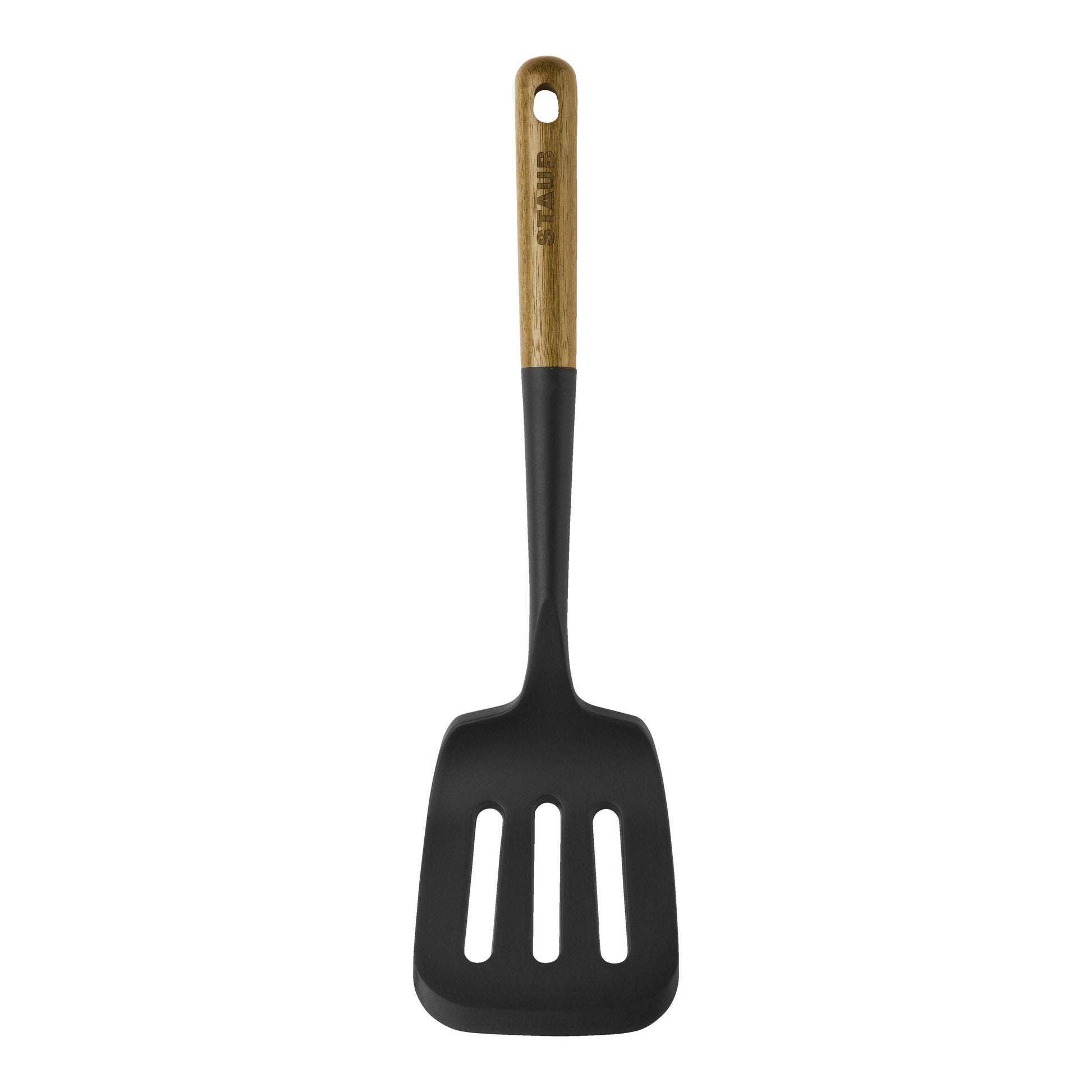 STAUB Silicone Turner 31cm - Black Acacia-Spatula-DECOROLALA