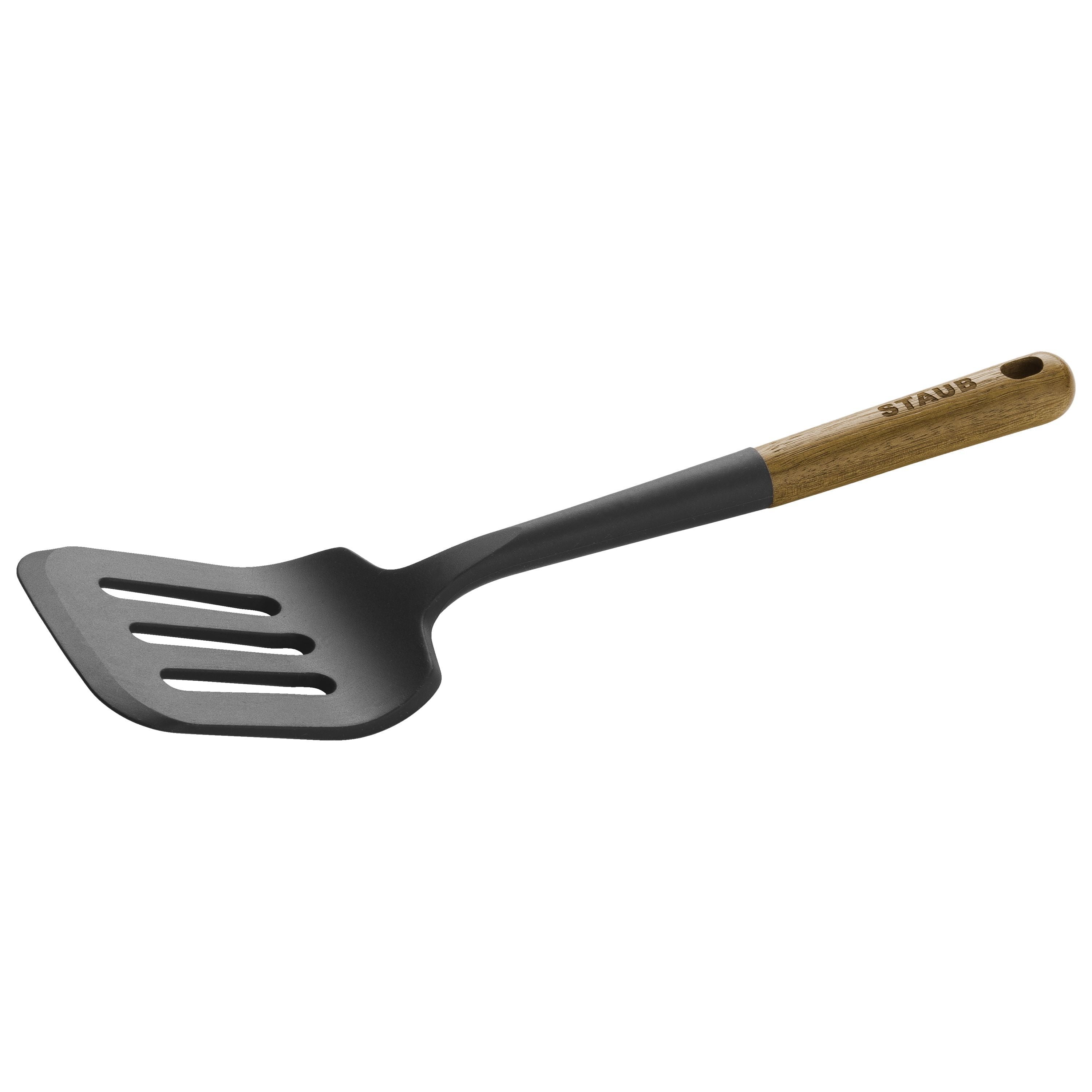 STAUB Silicone Turner 31cm - Black Acacia-Spatula-DECOROLALA