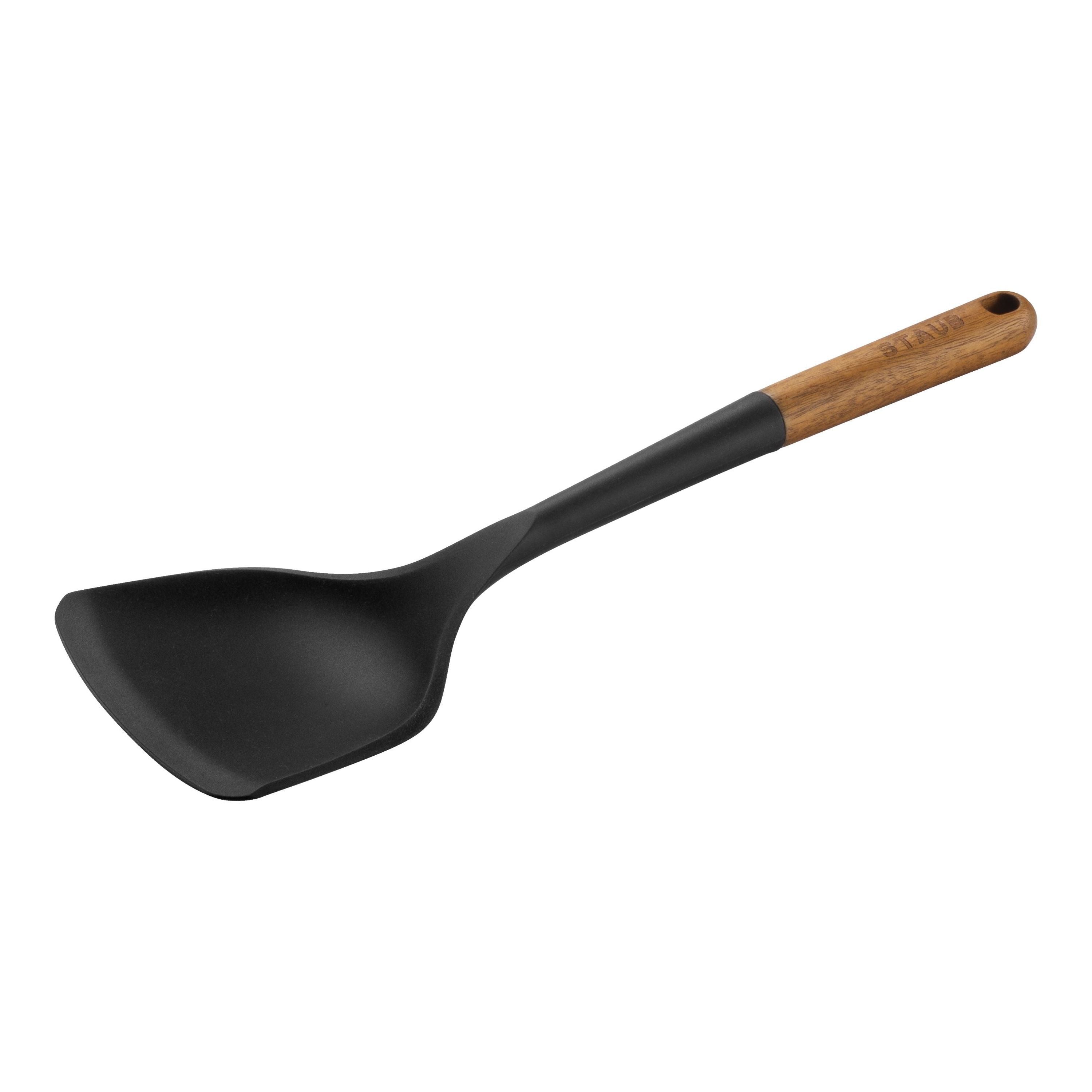 STAUB Silicone Turner 31cm Black-Spatula-DECOROLALA