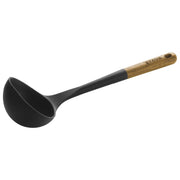 STAUB Soup Ladle Silicone 31cm Black-Ladl-DECOROLALA
