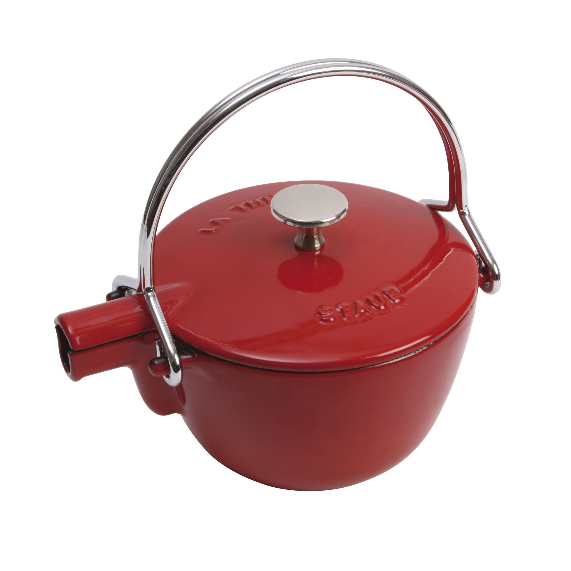 STAUB Specialities 1.1 L Tea Pot, Cherry-Cookware-DECOROLALA