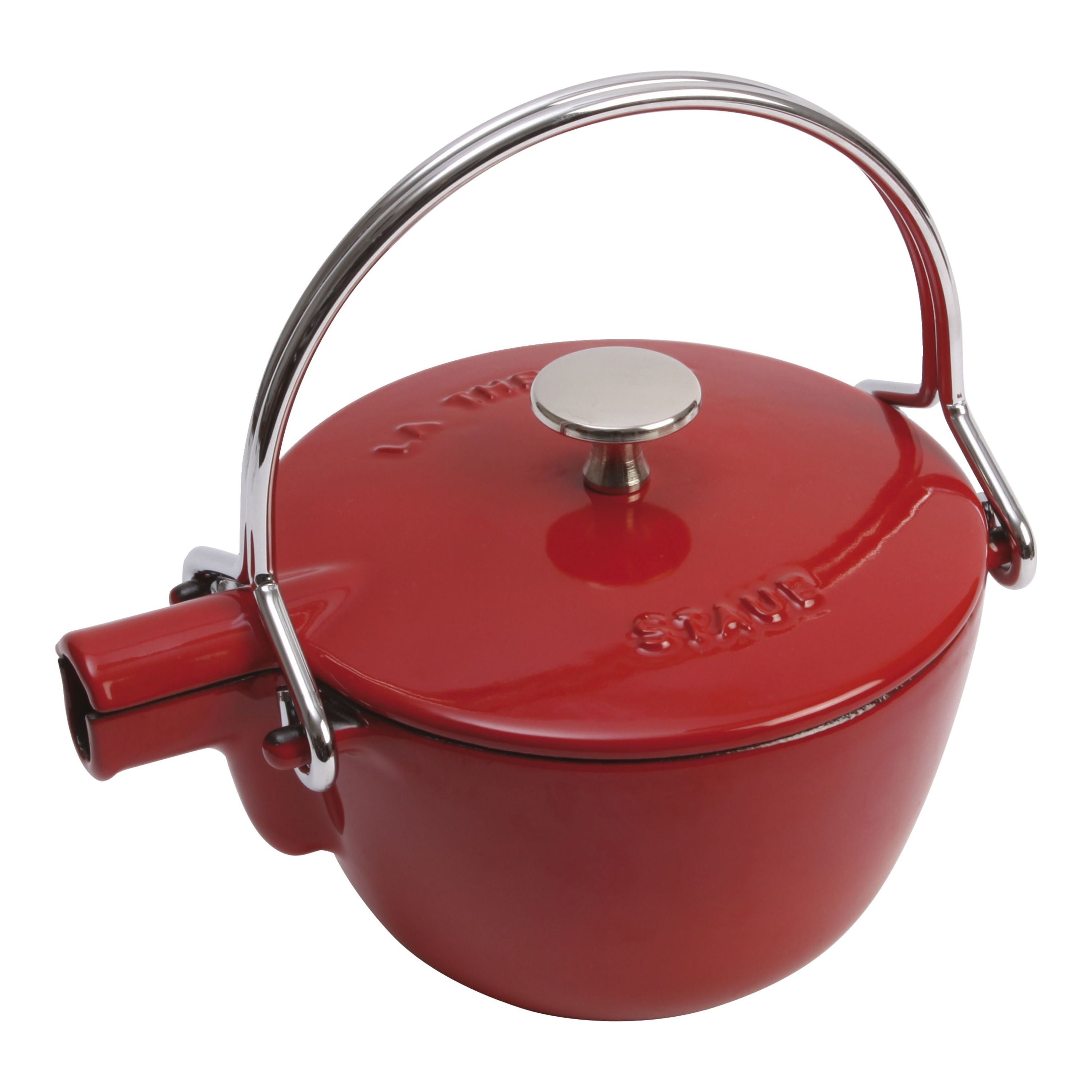 STAUB Specialities 1.1L Tea Pot Cherry-Cookware-DECOROLALA
