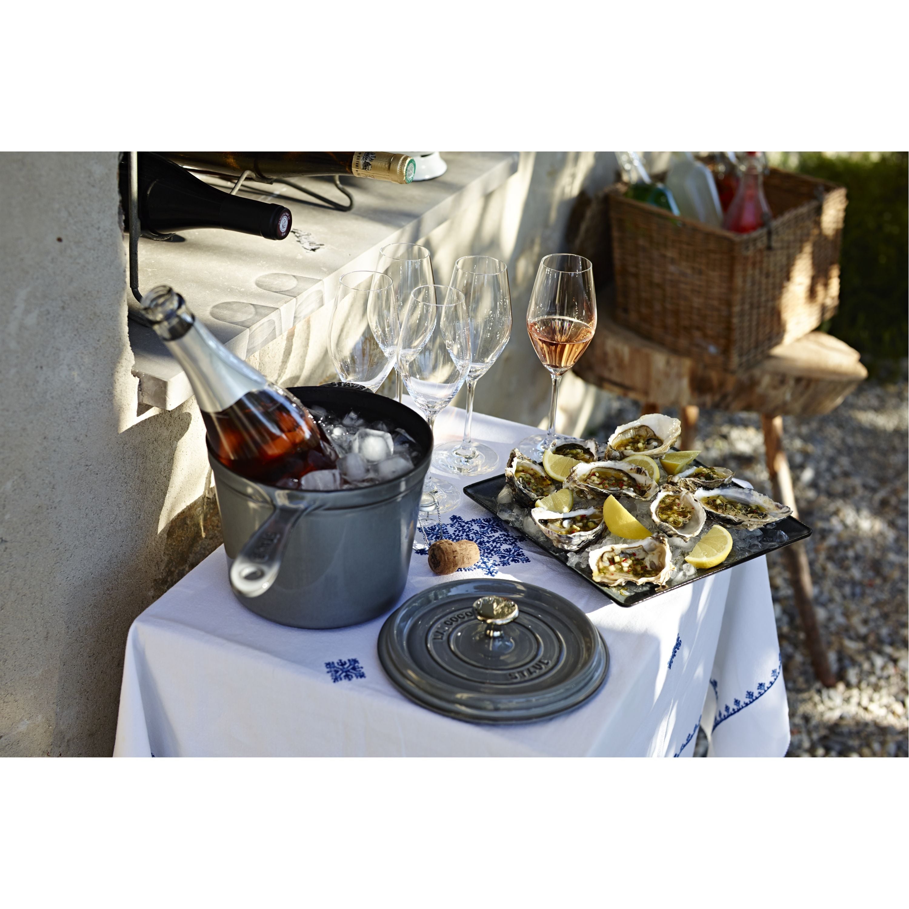 STAUB Specialities 2.8 L Cast Iron Round Sauce Pan, Graphite-Grey-Saucepan-DECOROLALA