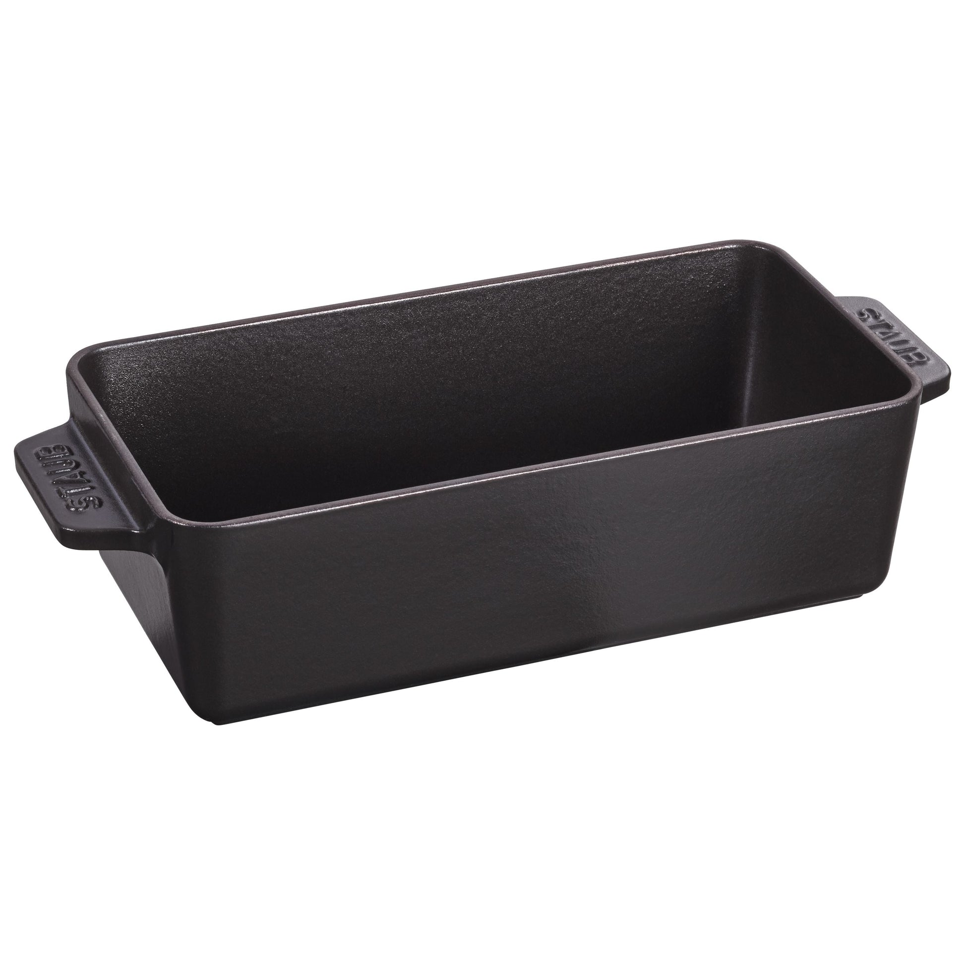 STAUB Specialities 30 X 11 cm Cast Iron Rectangular Terrine, Black-Casserole Dish-DECOROLALA