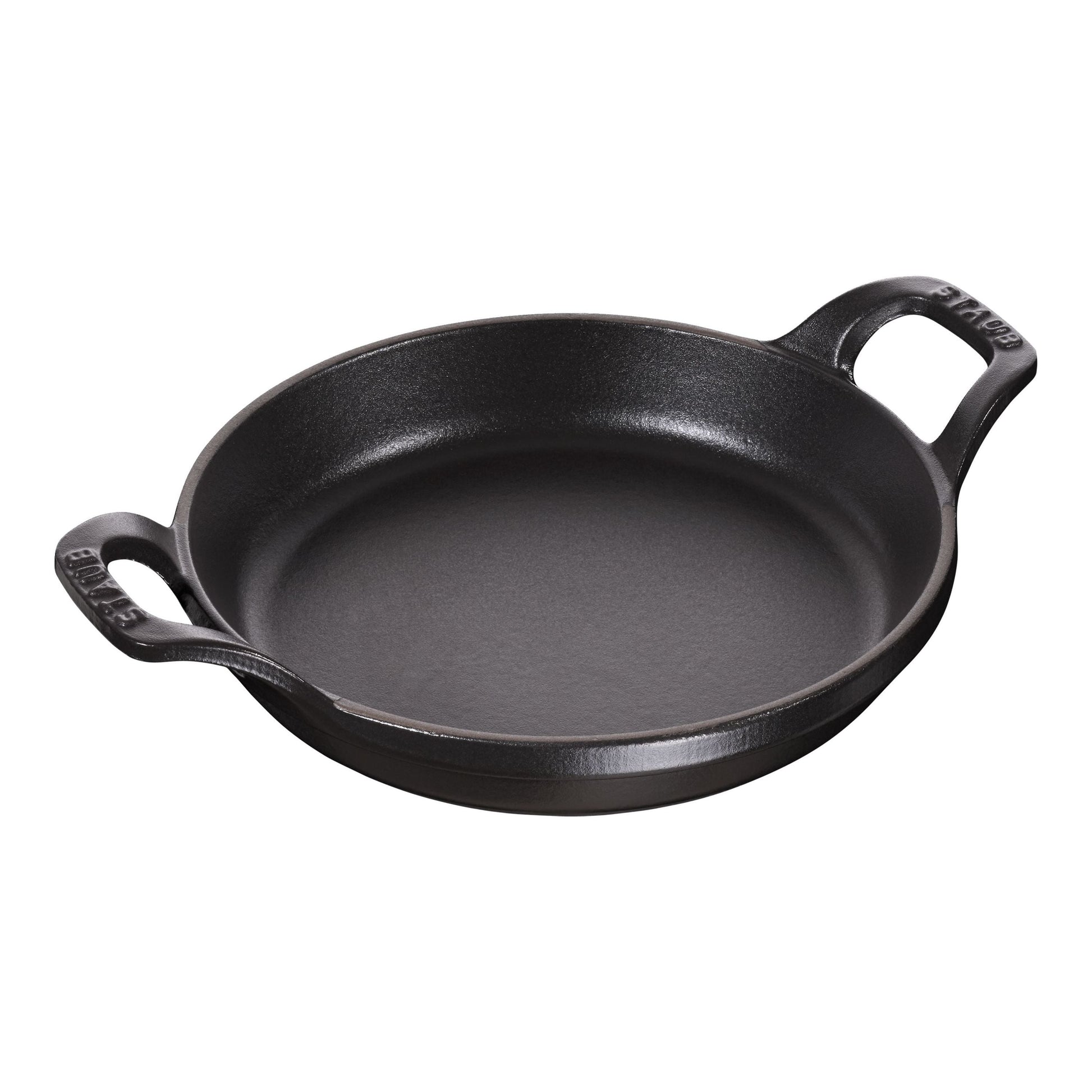 STAUB Specialities 400 mL Cast Iron Round Oven Dish, Black-Bakeware-DECOROLALA