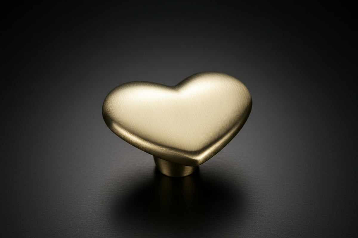 STAUB Stainless Steel Pvd Coated Heart Knob-n/a-DECOROLALA