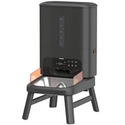 15L/63 Cups Anti-Clog Automatic Dog Feeder for Large Breed up to 23mm, Elevated Design,  Dual Power, Easy to Set Up