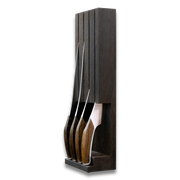 SYNCHROS | 4 piece bundle with Oak-wood Knife holder-Knife Set-DECOROLALA
