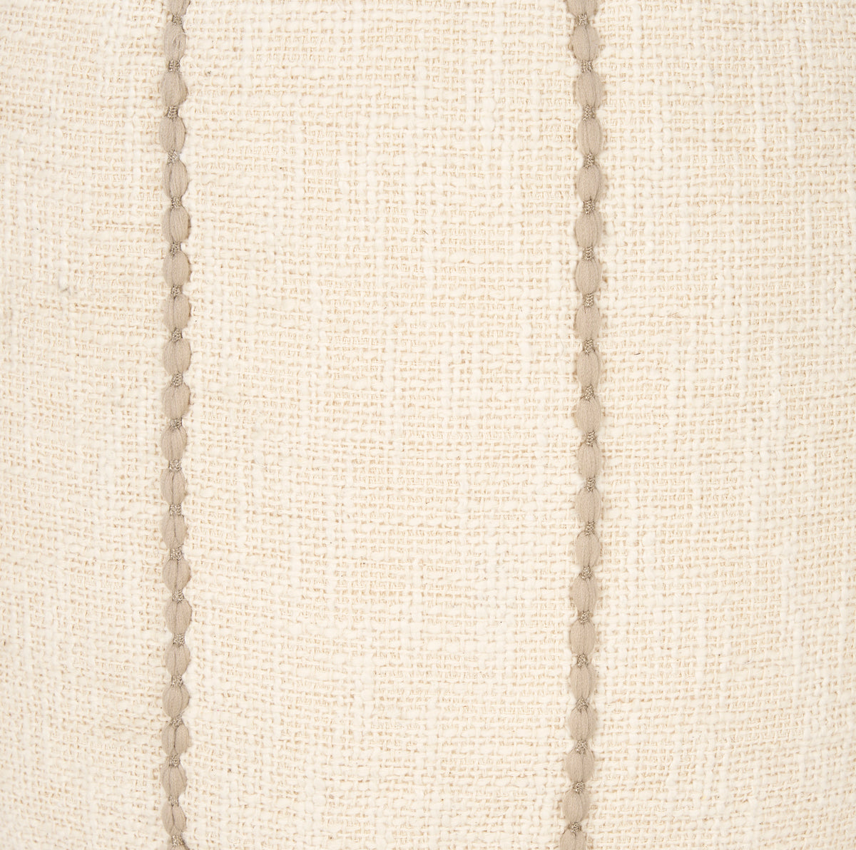 Sachi Beige w/ Stitching Pouf-Poufs-DECOROLALA