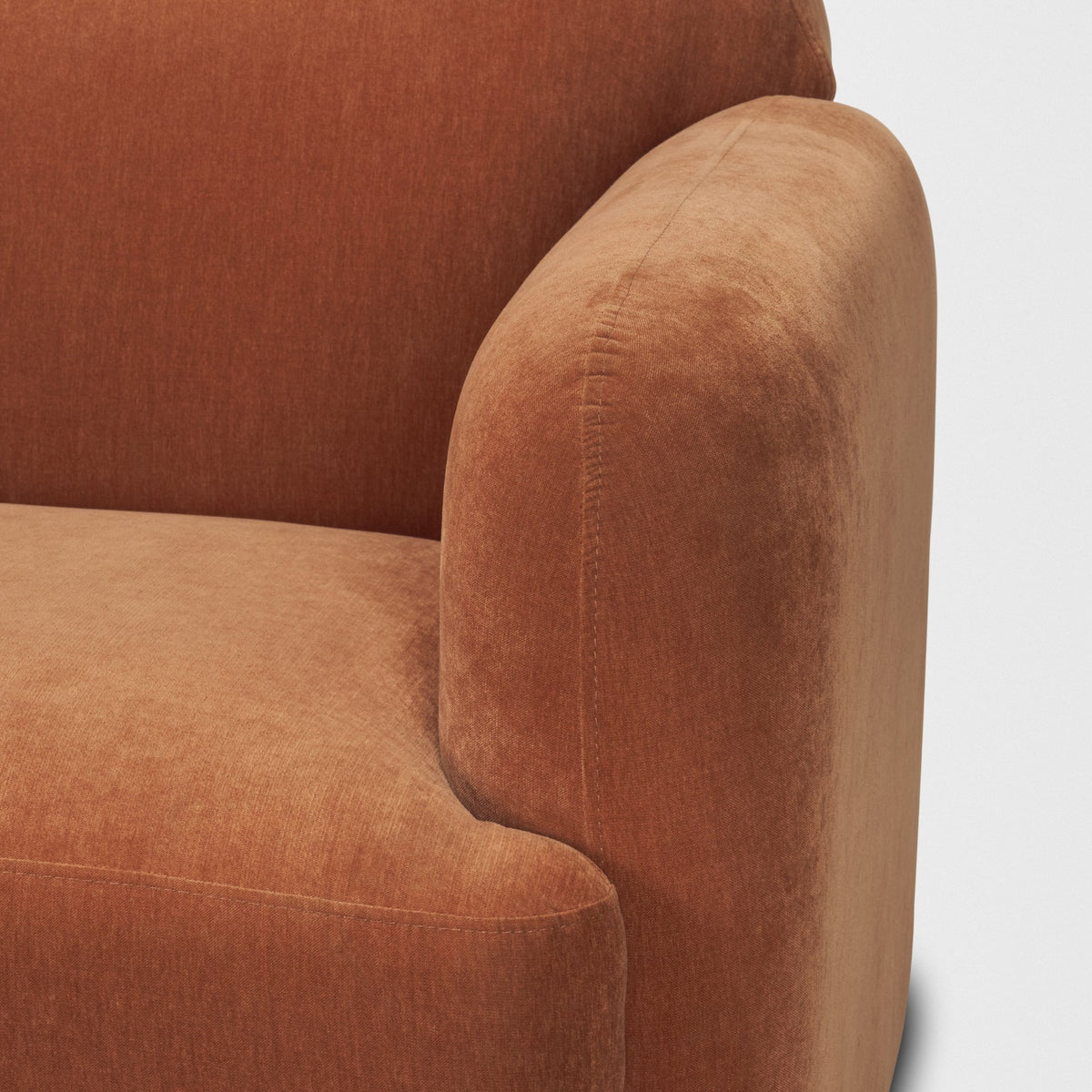 Saga Fabric 3 Seater Sofa-Sofa & Sectionals-DECOROLALA