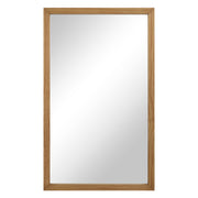 Salia 40" H x 24" W Wall Mirror, Brown-Mirror-DECOROLALA