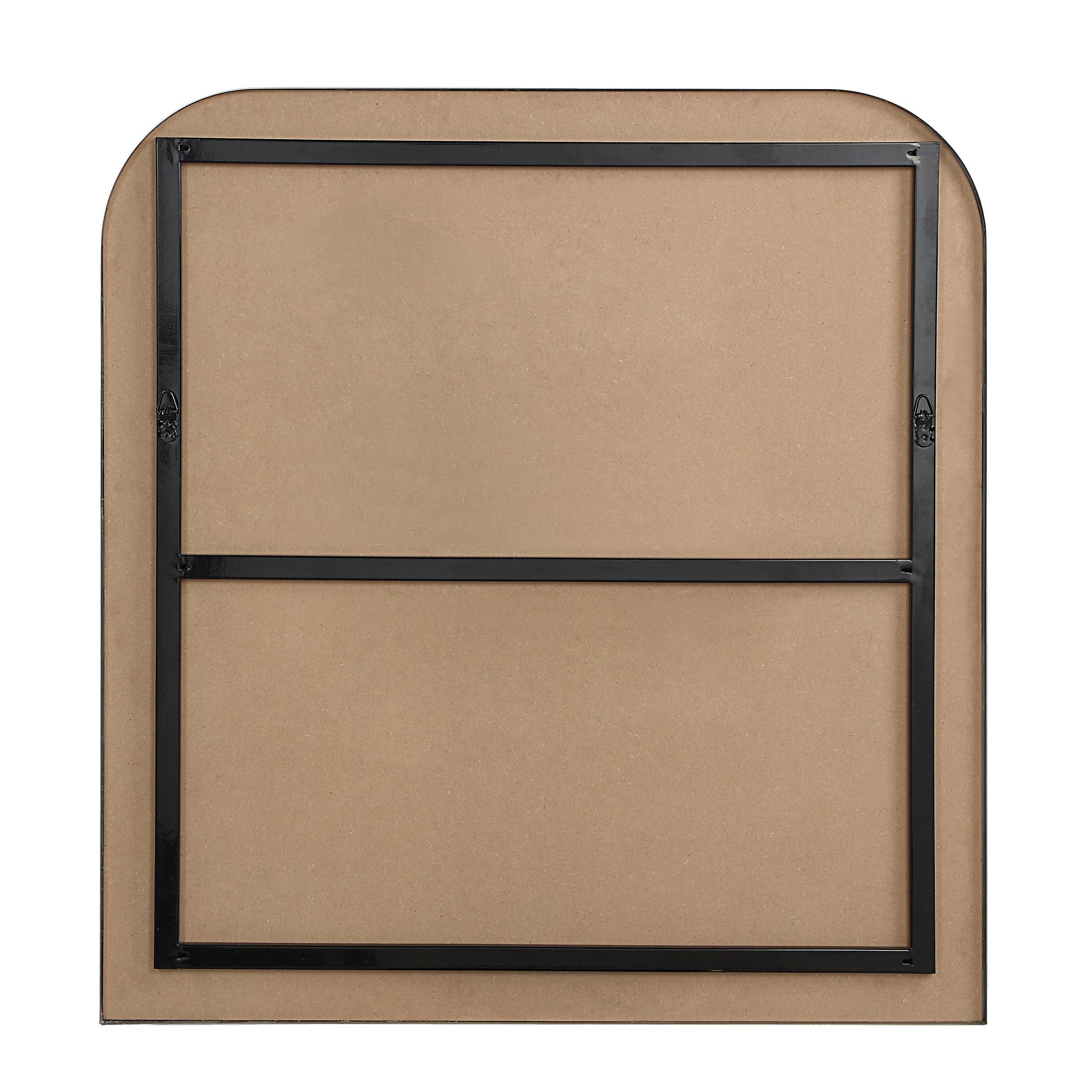 Salma 40" H x 38" W Wall Mirror, Grey-Mirror-DECOROLALA