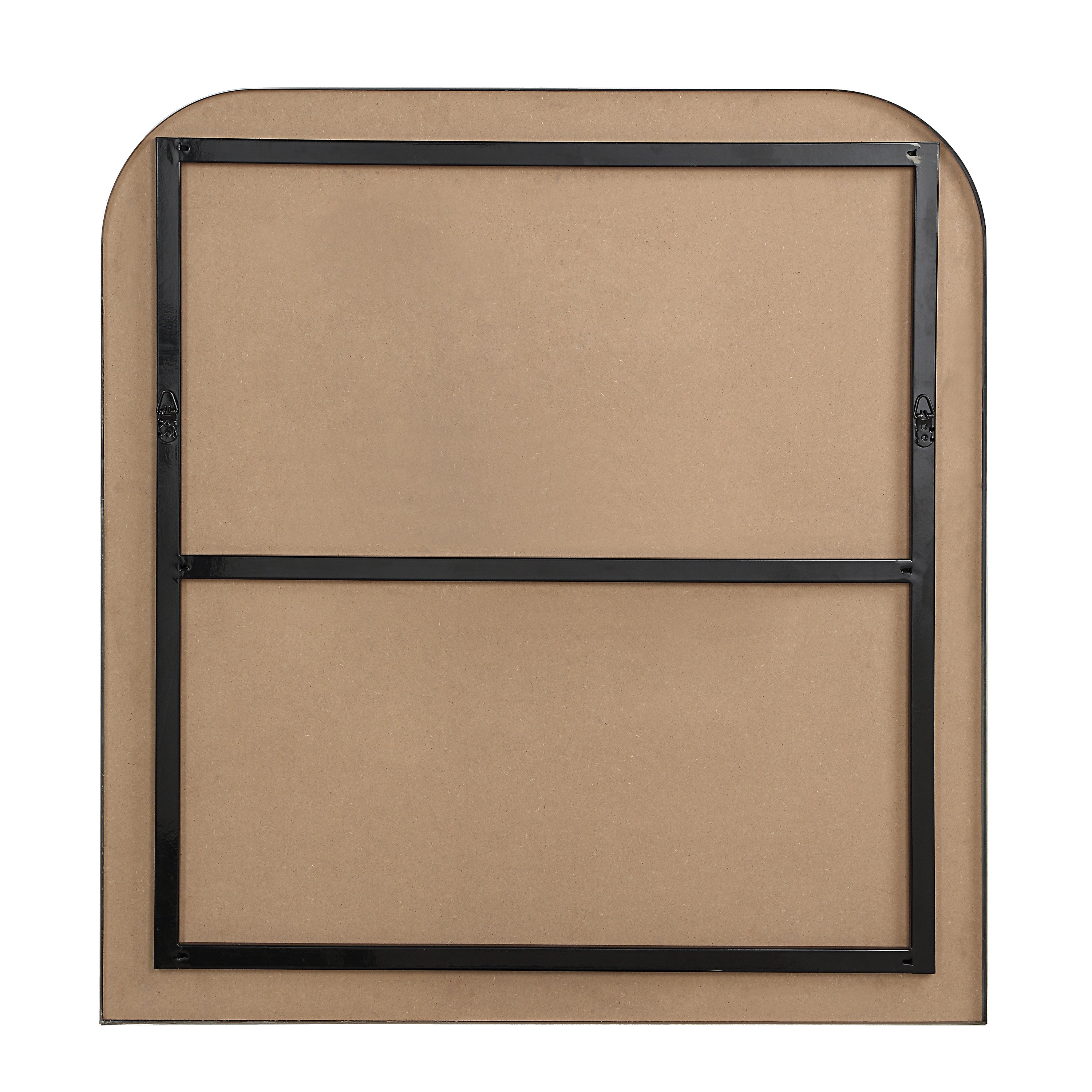 Salma 40" H x 38" W Wall Mirror, Grey-Mirror-DECOROLALA