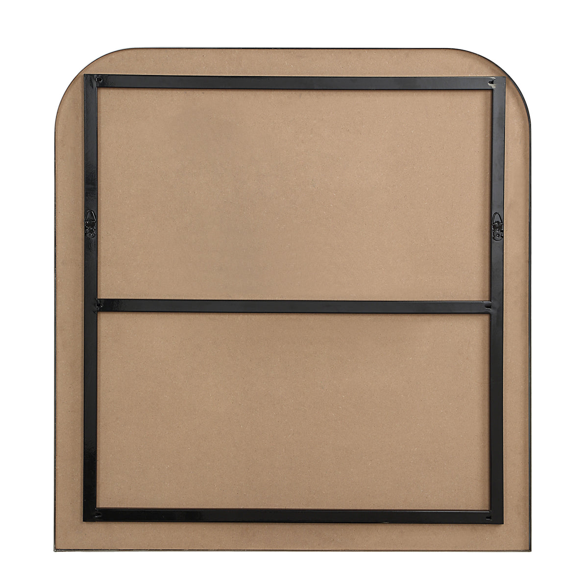 Salma 40" H x 38" W Wall Mirror, Grey-Mirrors-DECOROLALA