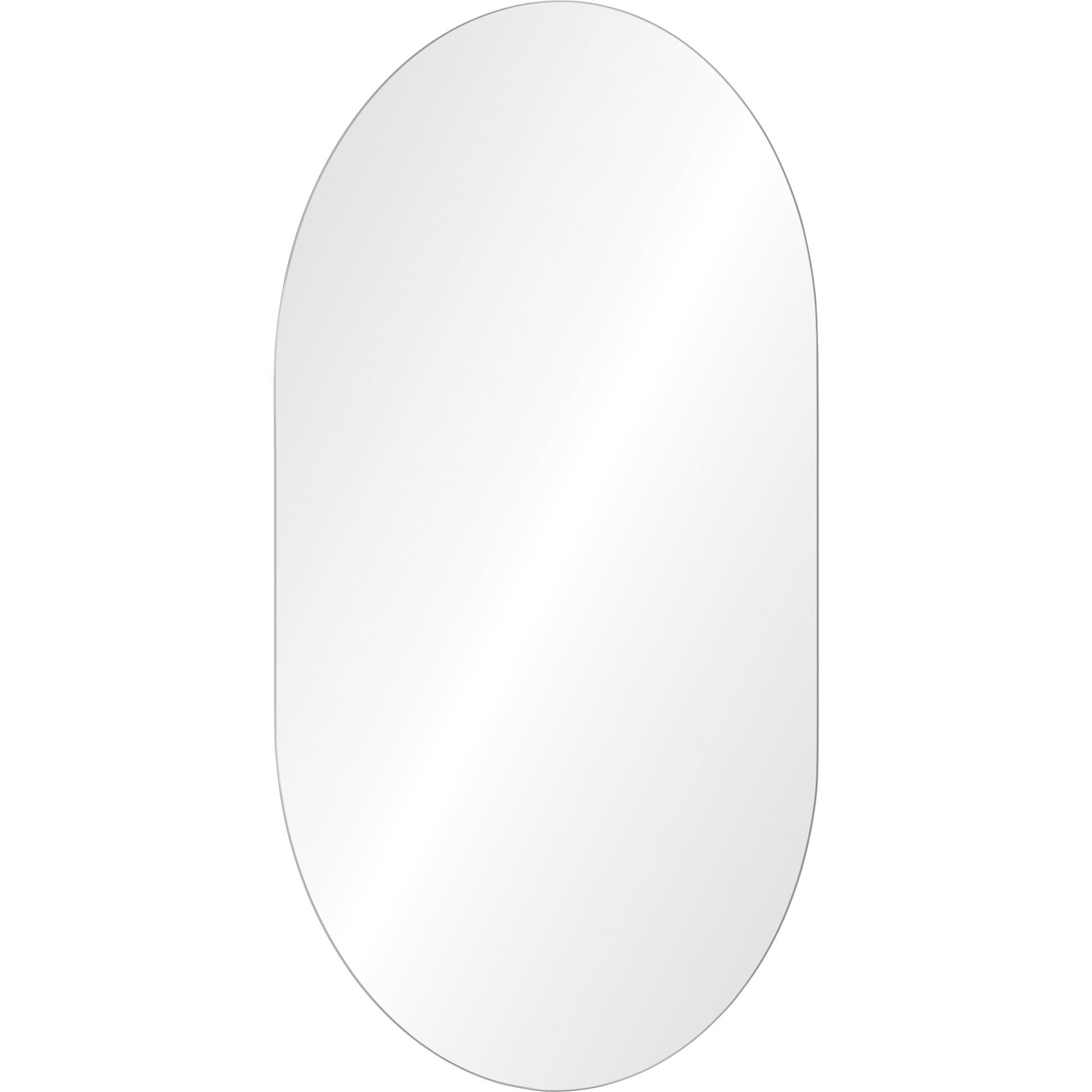 Salta 40" Tall Oval Wall Mirror-Mirror-DECOROLALA