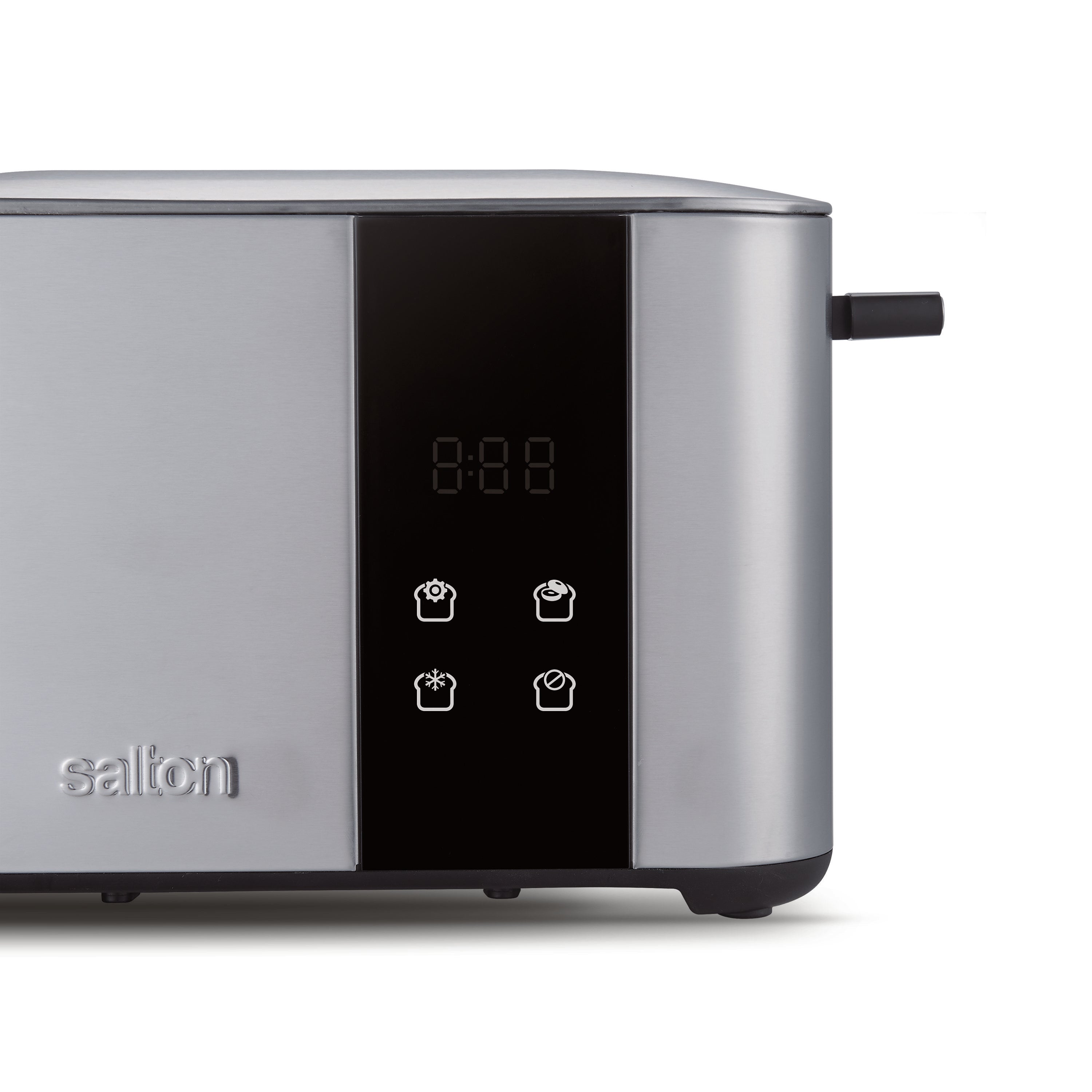 Salton 4-Slice Digital Countdown Toaster Stainless-Toaster-DECOROLALA
