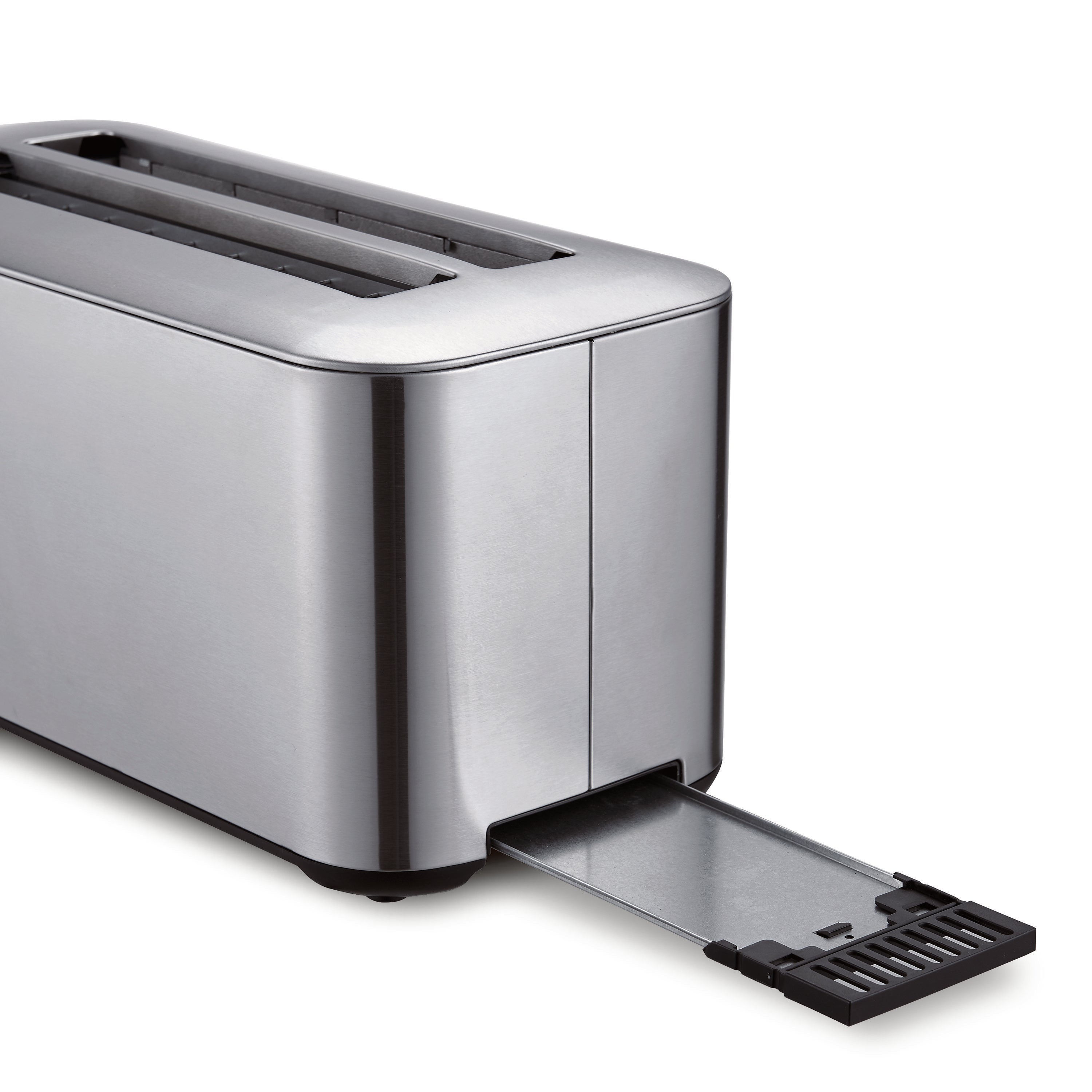 Salton 4-Slice Digital Countdown Toaster Stainless-Toaster-DECOROLALA