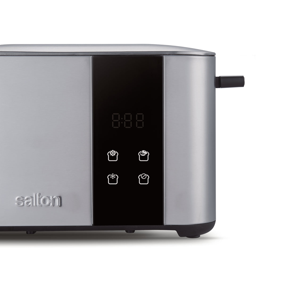 Salton 4-Slice Digital Countdown Toaster Stainless-Toasters-DECOROLALA