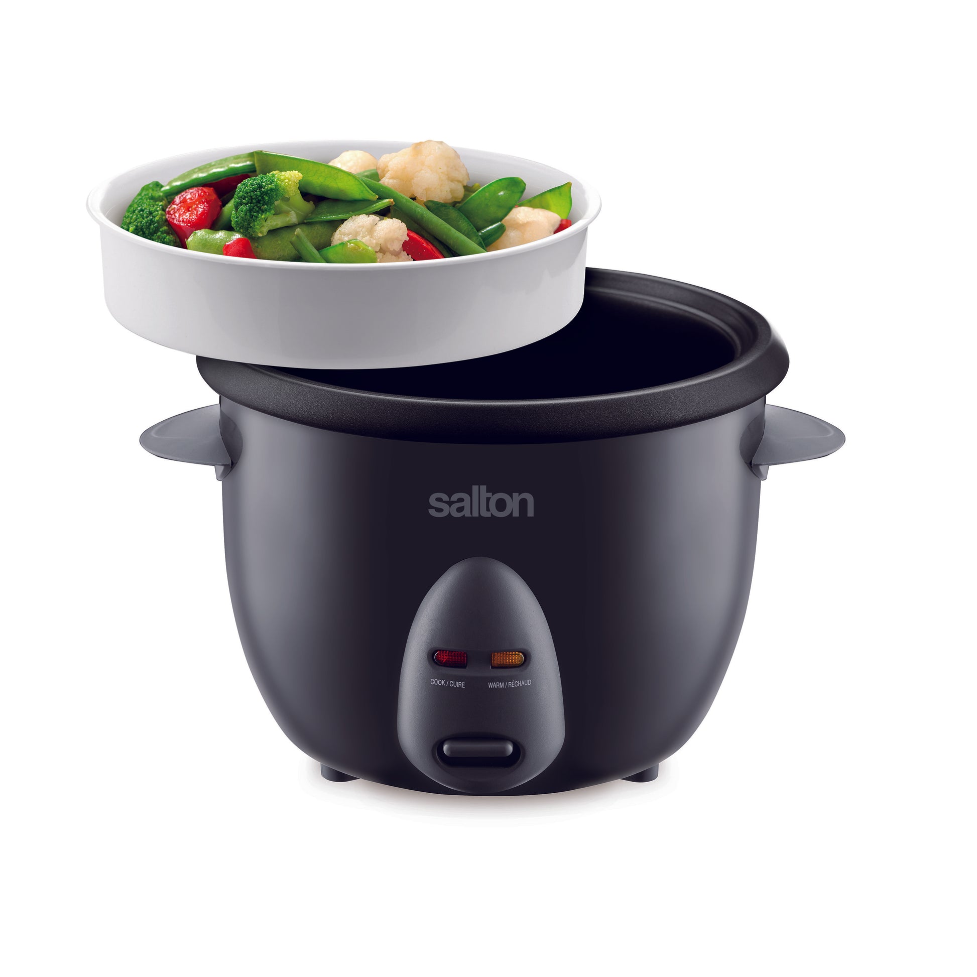 Salton Automatic Rice Cooker & Steamer - 10 Cup-Rice Cookers-DECOROLALA