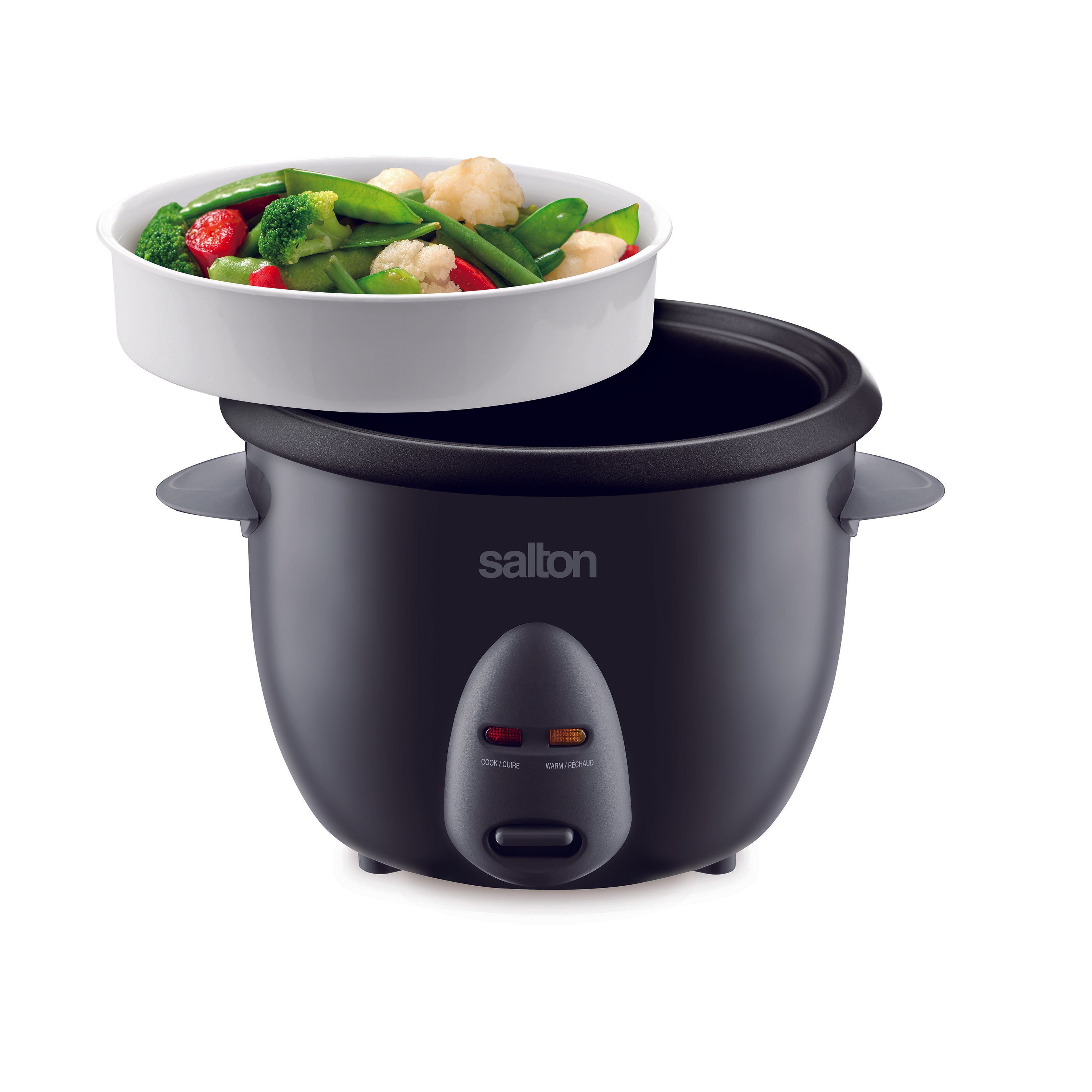 Salton Automatic Rice Cooker & Steamer - 10 Cup-Rice Cookers-DECOROLALA