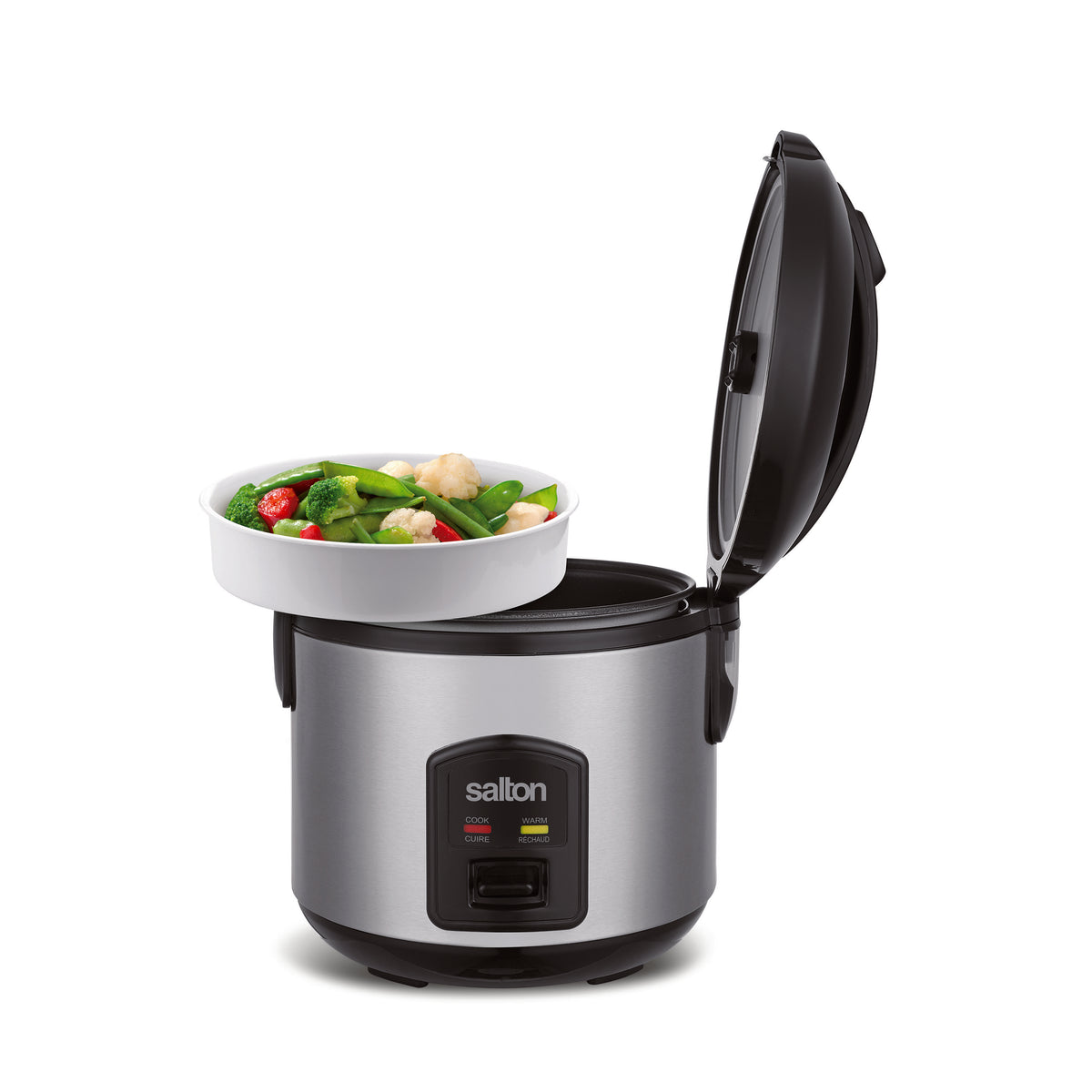 Salton Rice Cooker Tutorial 8-Cup Automatic Rice Cooker & Steamer by Salton | Decor O'Lala – DECOROLALA