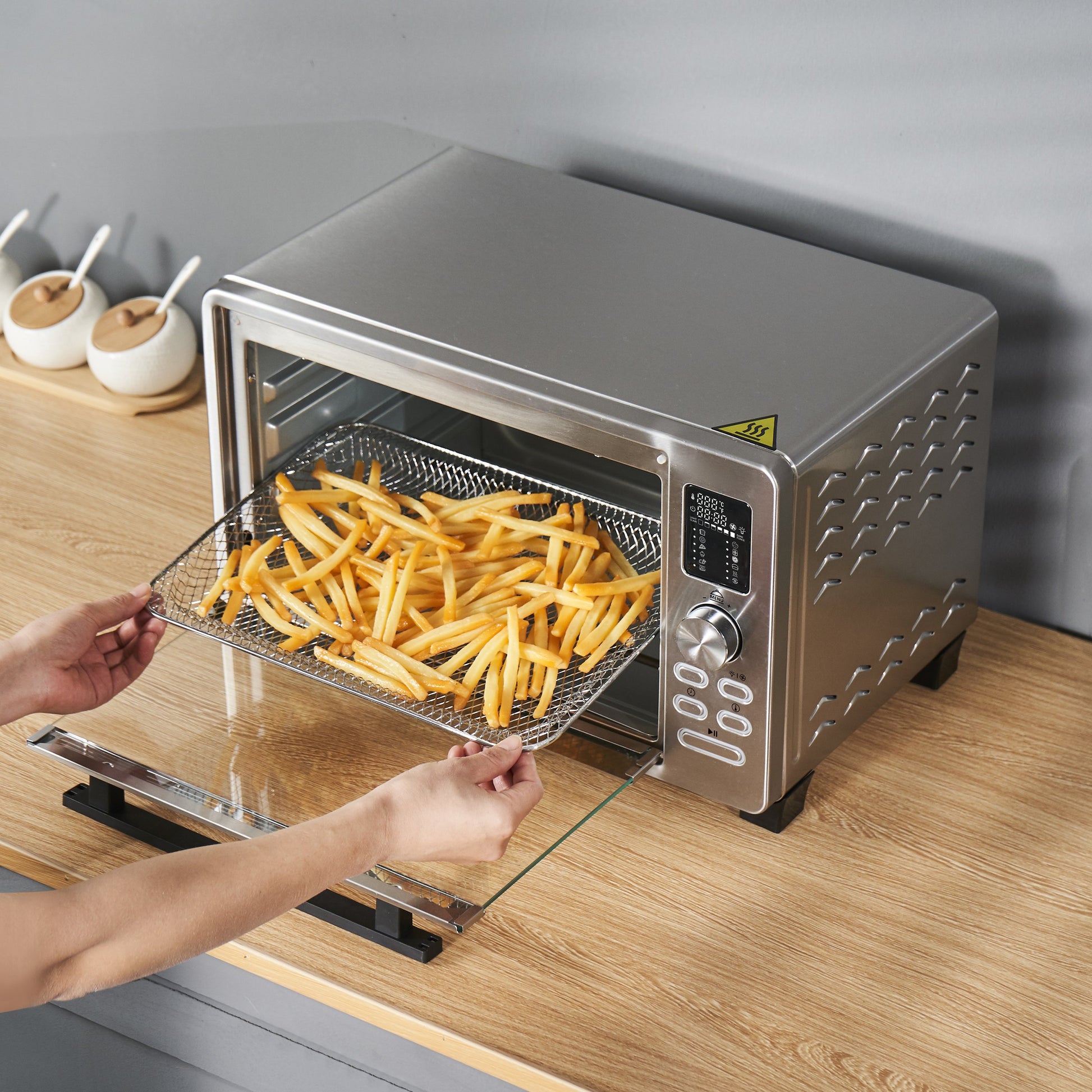 Salton Convectifry Digital Toaster Oven - 25 L-Countertop & Toaster Ovens-DECOROLALA