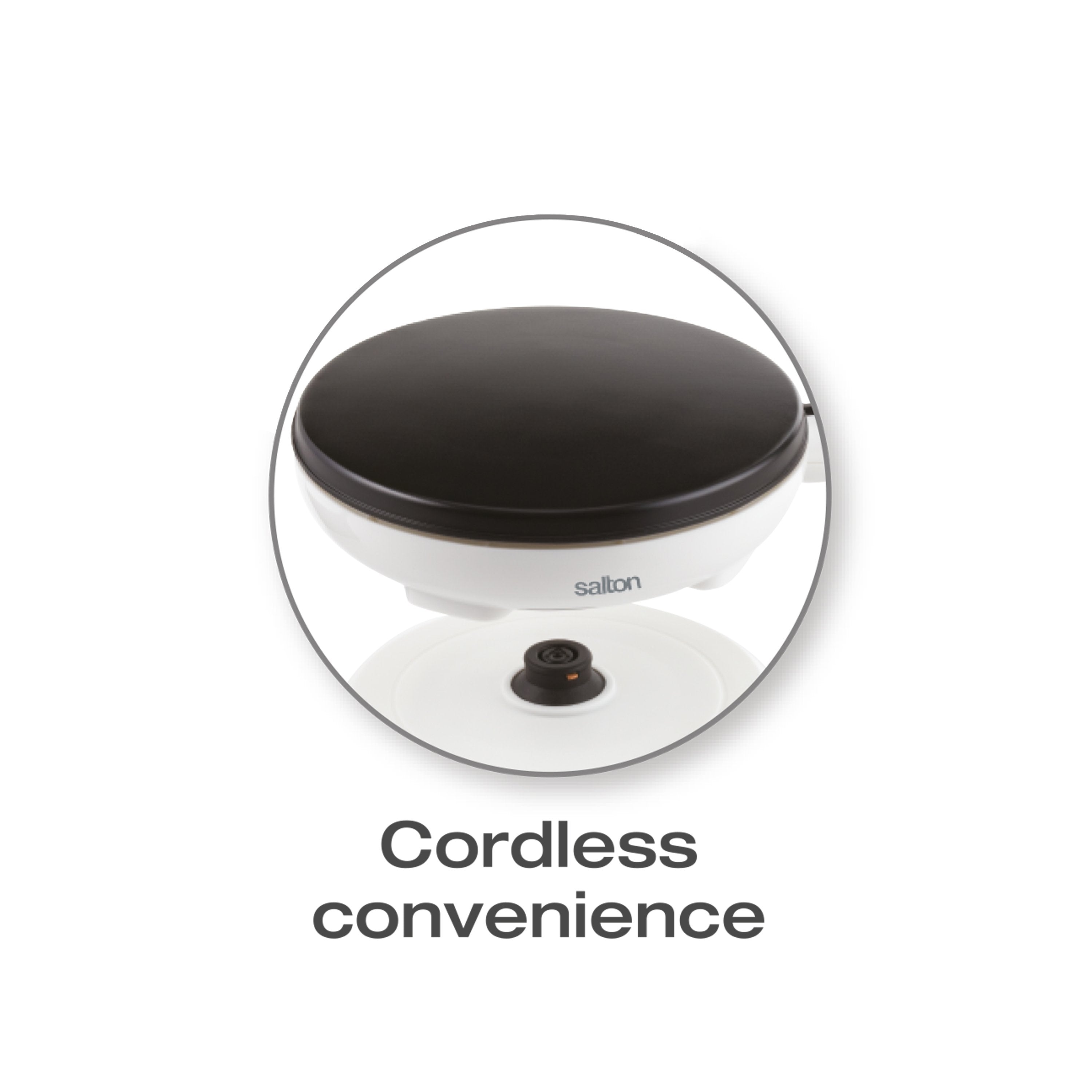 Salton Cordless Crepe & Tortilla Maker-Tortilla & Flatbread Makers-DECOROLALA