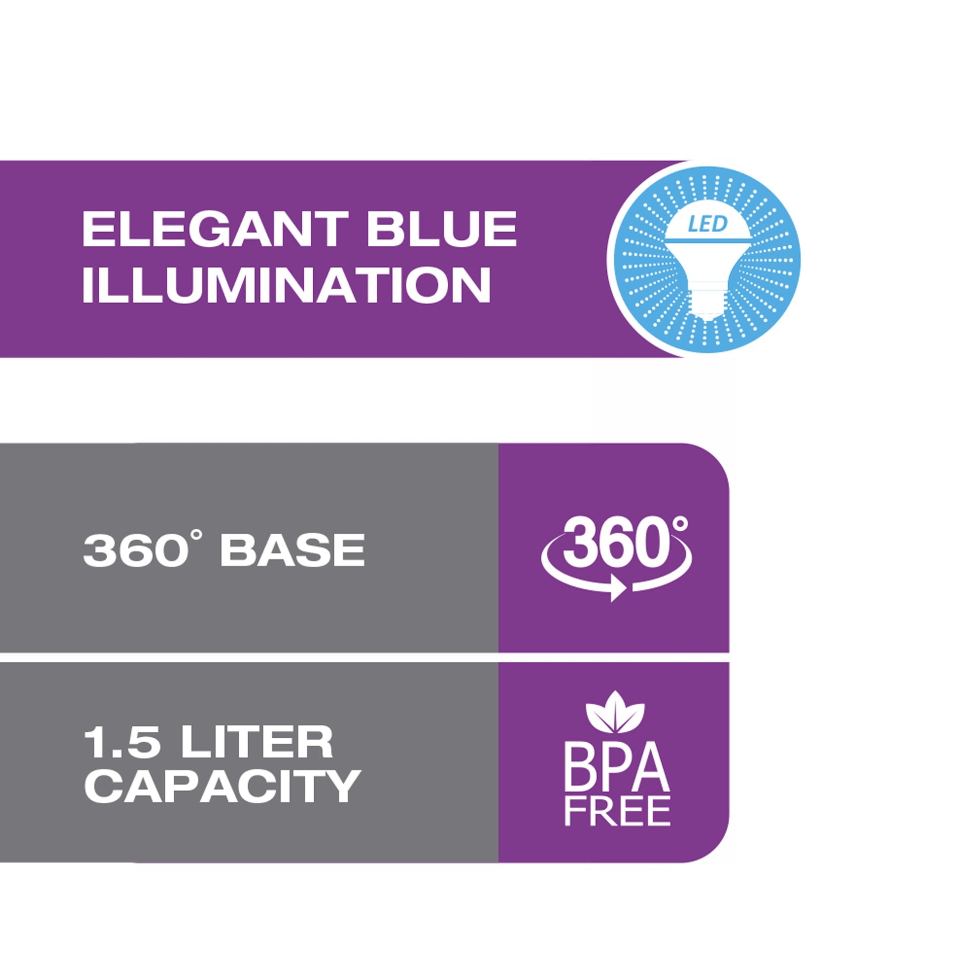 Salton Cordless Electric Glass Kettle - 1.5L-Electric Kettle-DECOROLALA