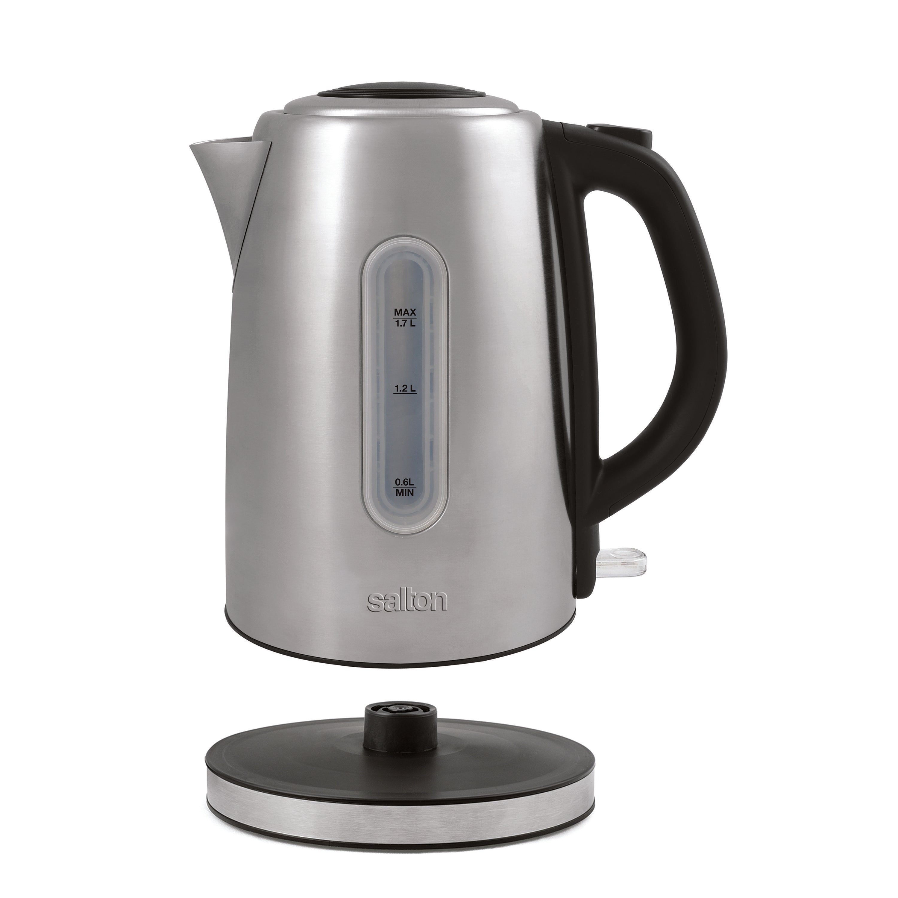 Salton Cordless Electric Kettle - 1.7L Stainless-Electric Kettle-DECOROLALA