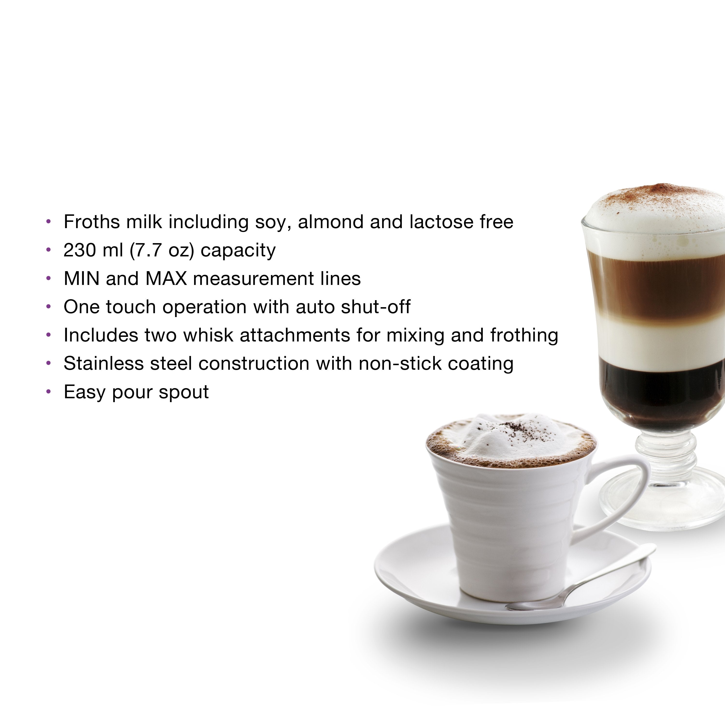 Salton Cordless Milk Frother-Coffee Maker & Espresso Machine Accessories-DECOROLALA