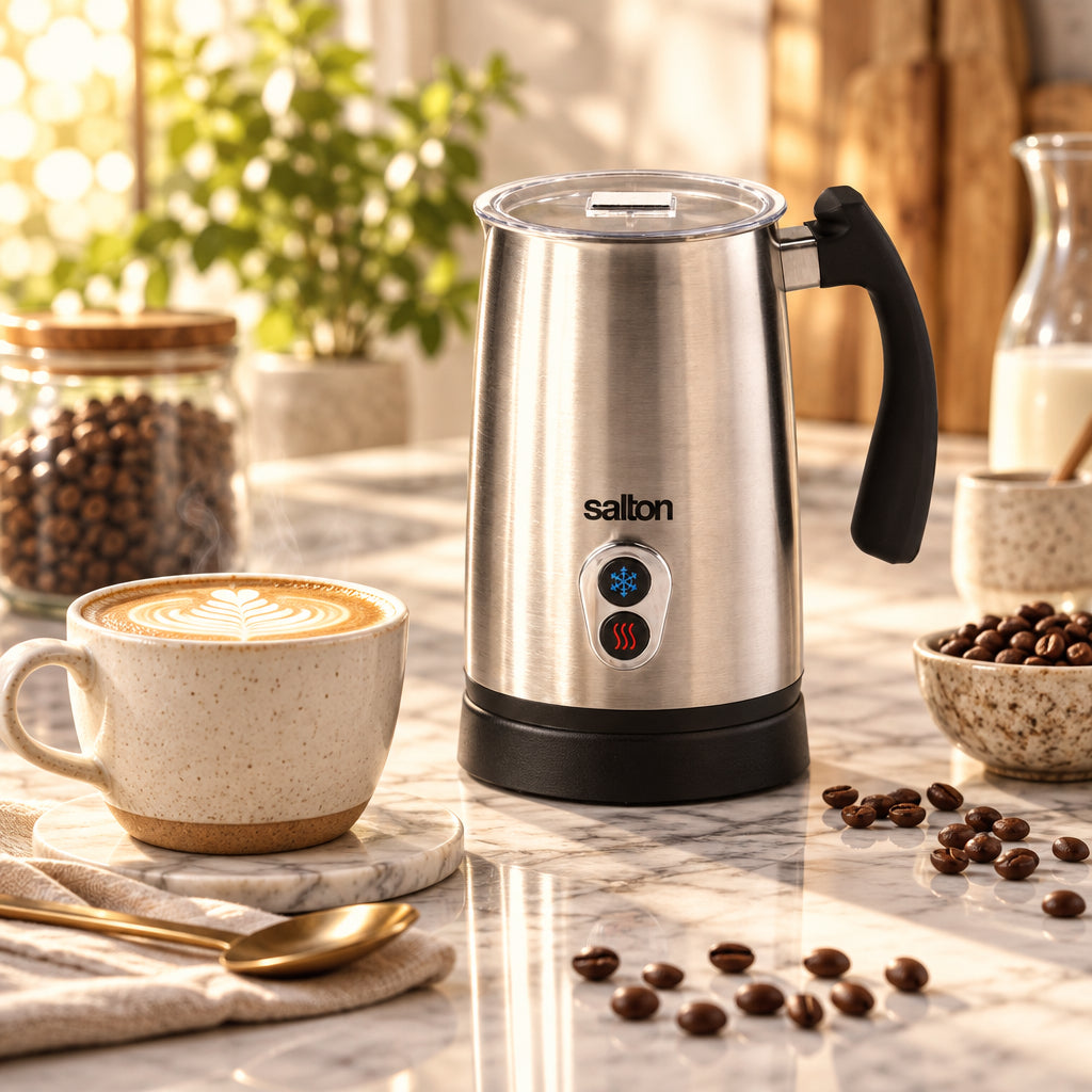 Salton Cordless Milk Frother-Coffee Maker & Espresso Machine Accessories-DECOROLALA