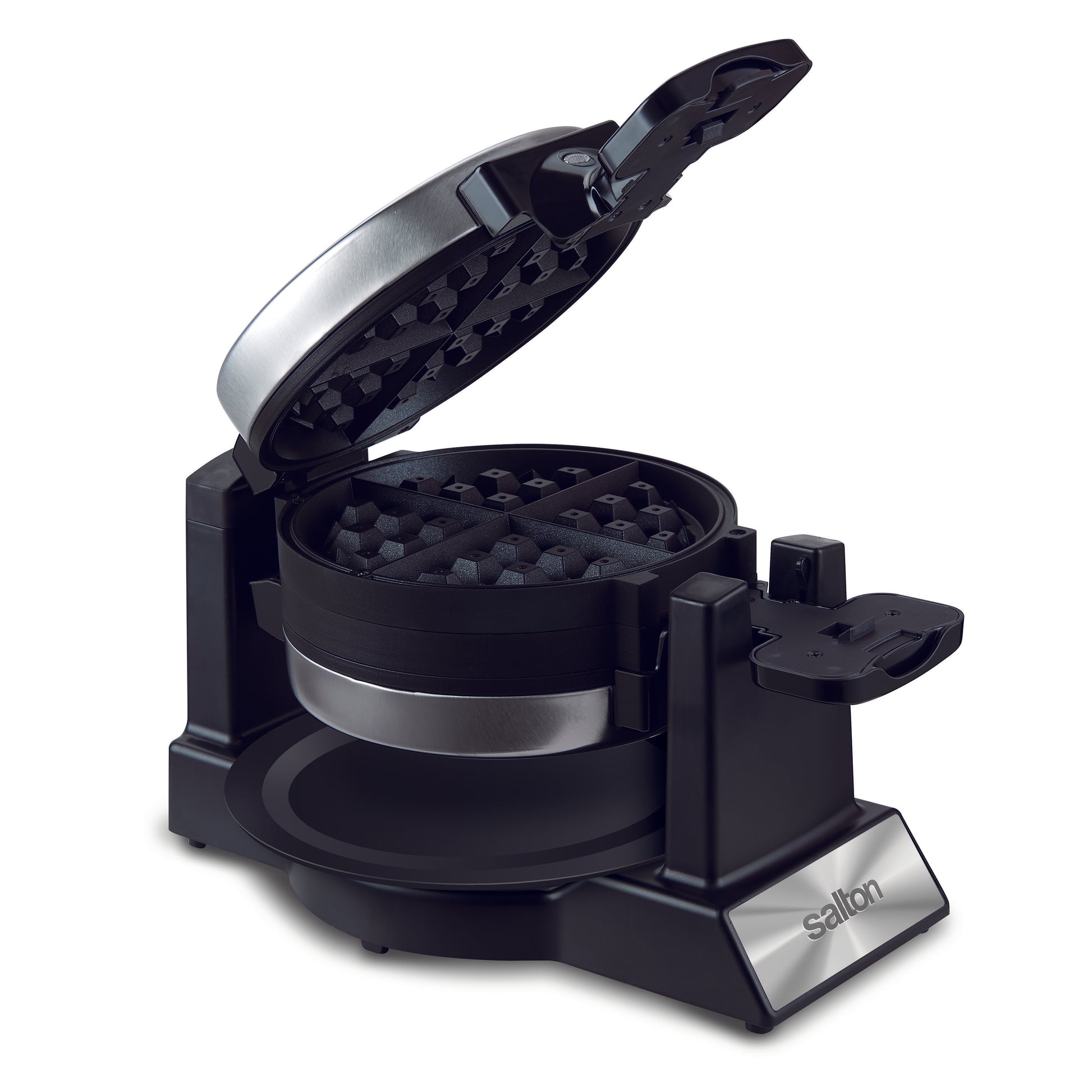 Salton Double Rotary Waffle Maker-Waffle Irons-DECOROLALA