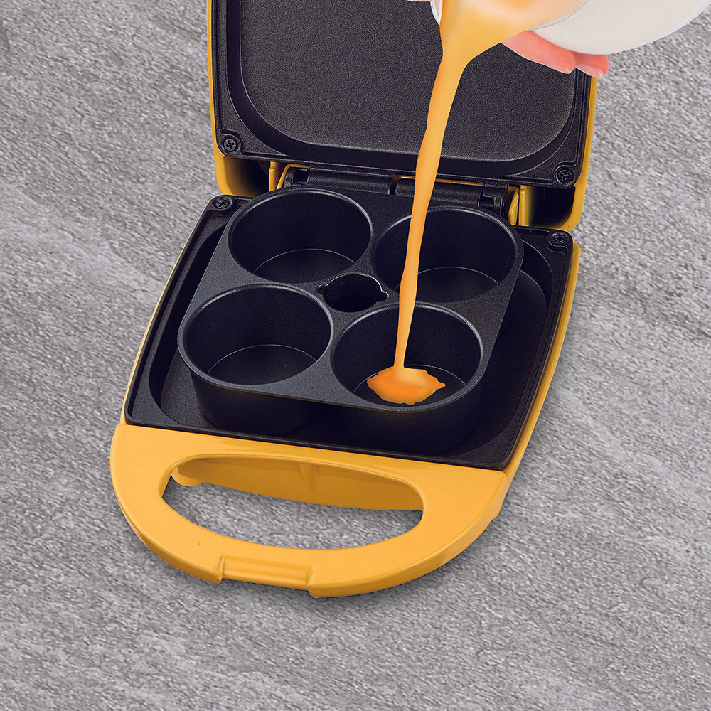 Salton Egg Bite Maker - 4 Bite-Waffle Iron-DECOROLALA