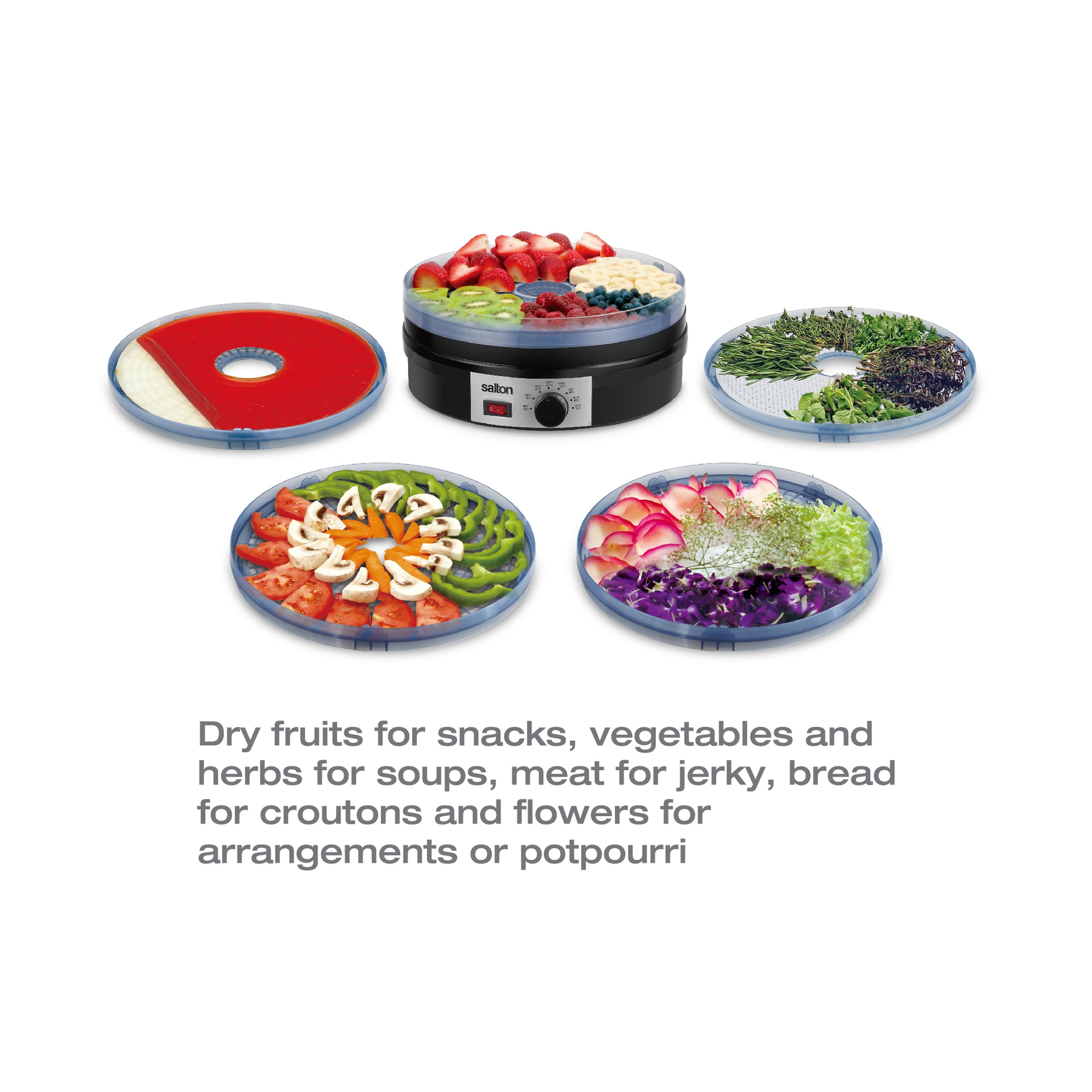 Salton Food Dehydrator-Food Dehydrators-DECOROLALA
