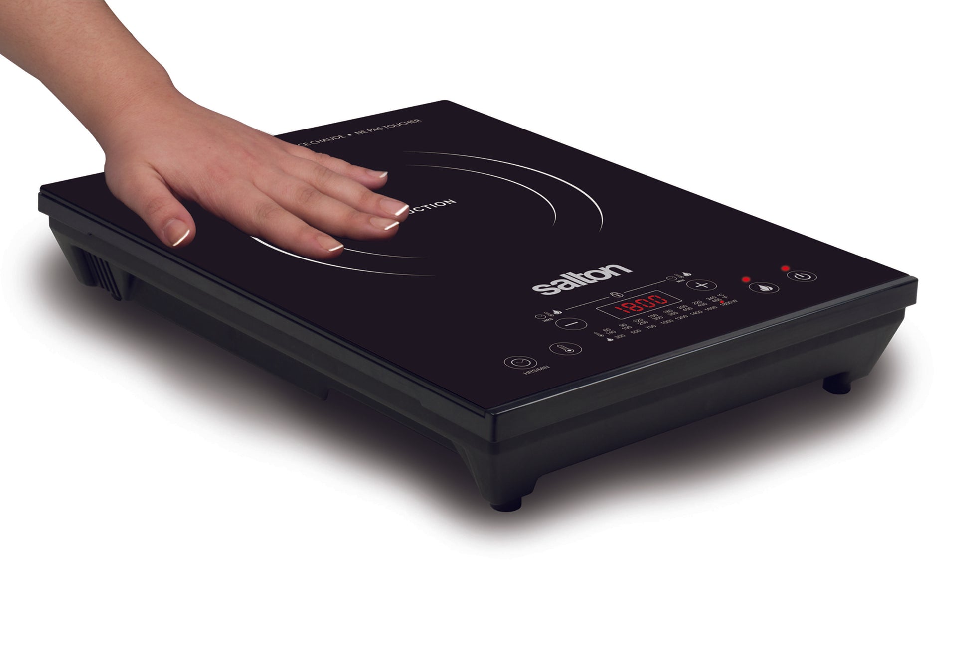 Salton Induction Cooktop With Temperature Probe-Cooktop-DECOROLALA