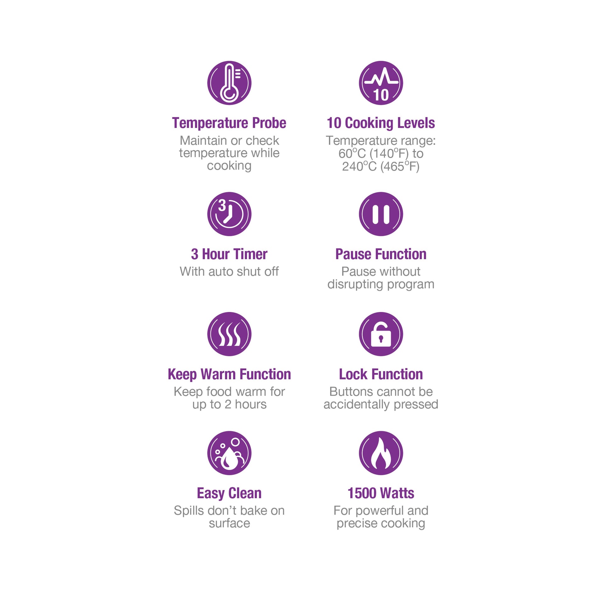 Salton Induction Cooktop With Temperature Probe-Cooktop-DECOROLALA